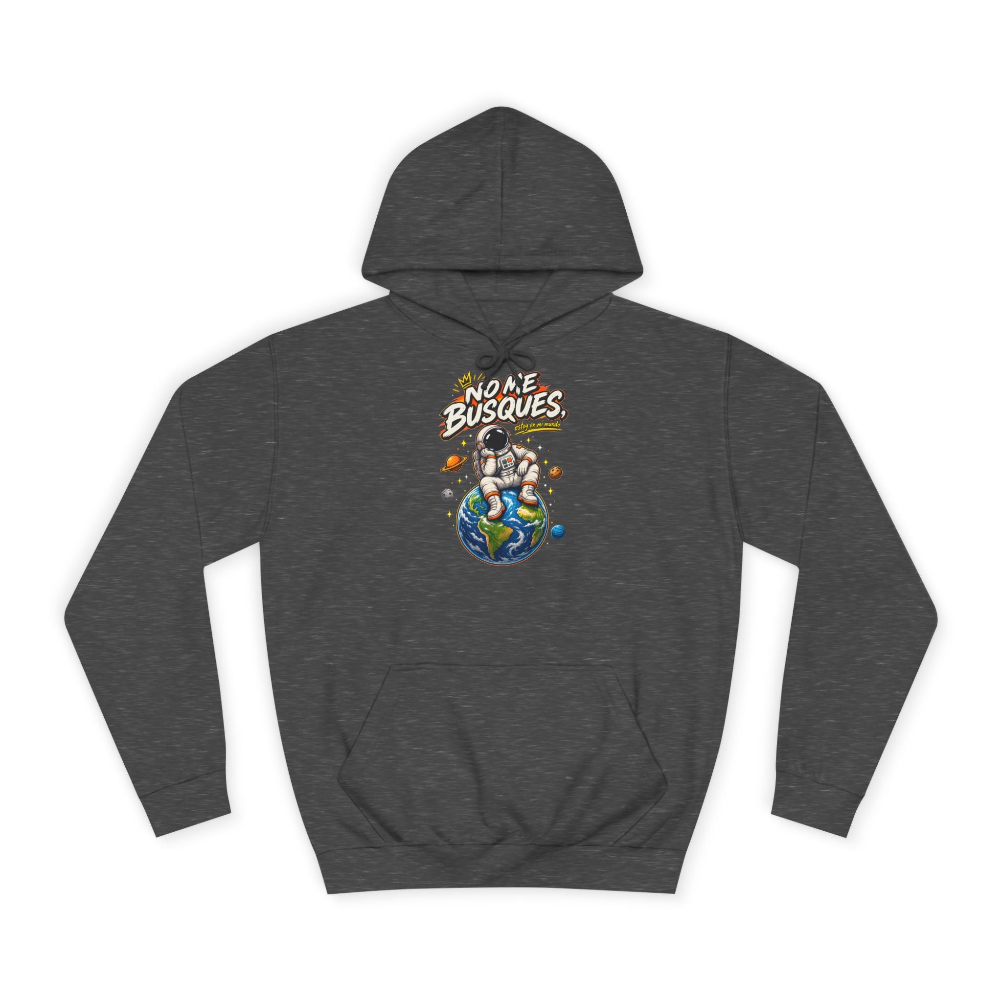 Sudadera "No me busques mundo" | Humor con actitud