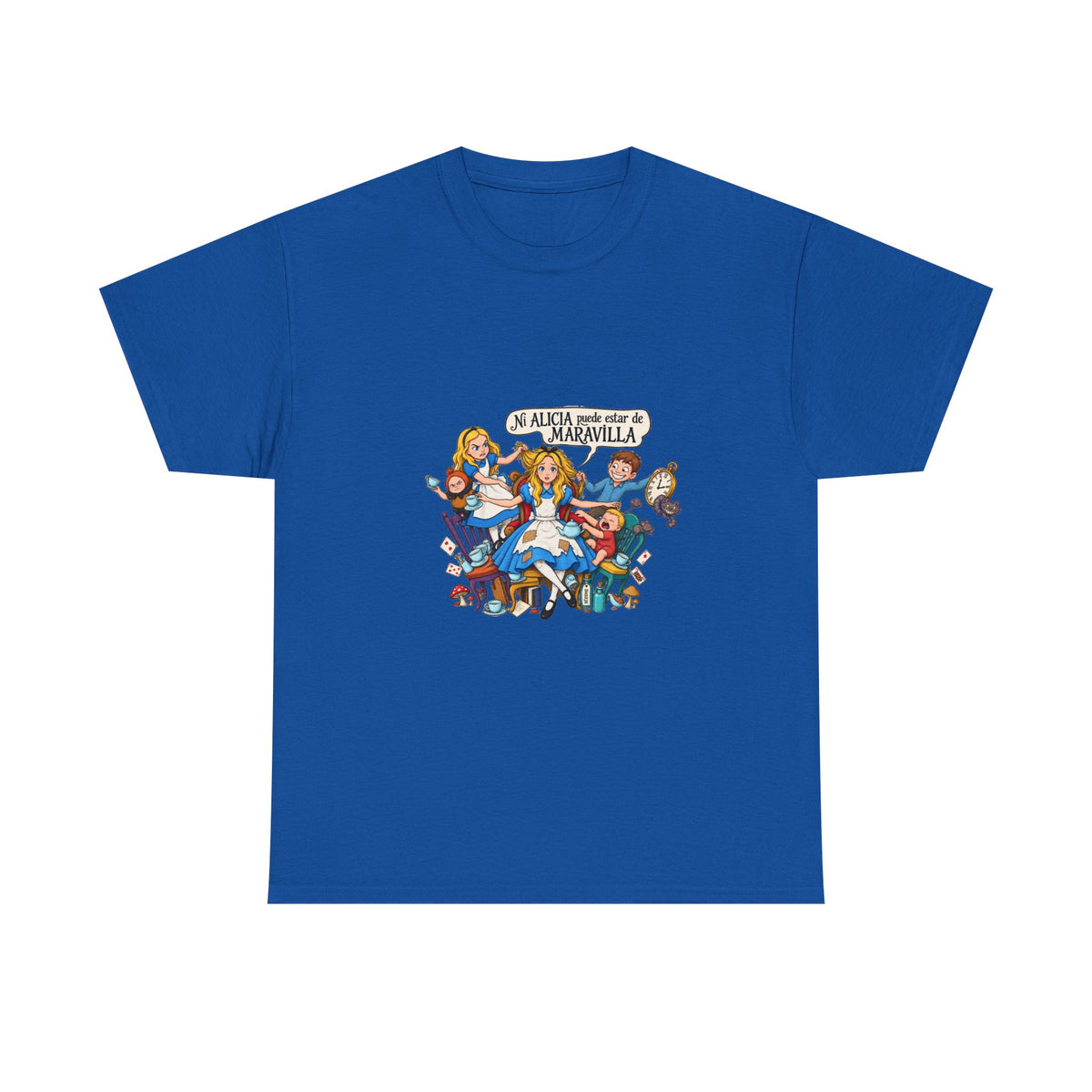 Camiseta "Alicia sin maravilla" | Frase divertida