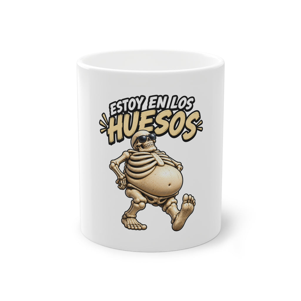 Taza "Estoy en los huesos anchos sfondo" | Regalo divertido