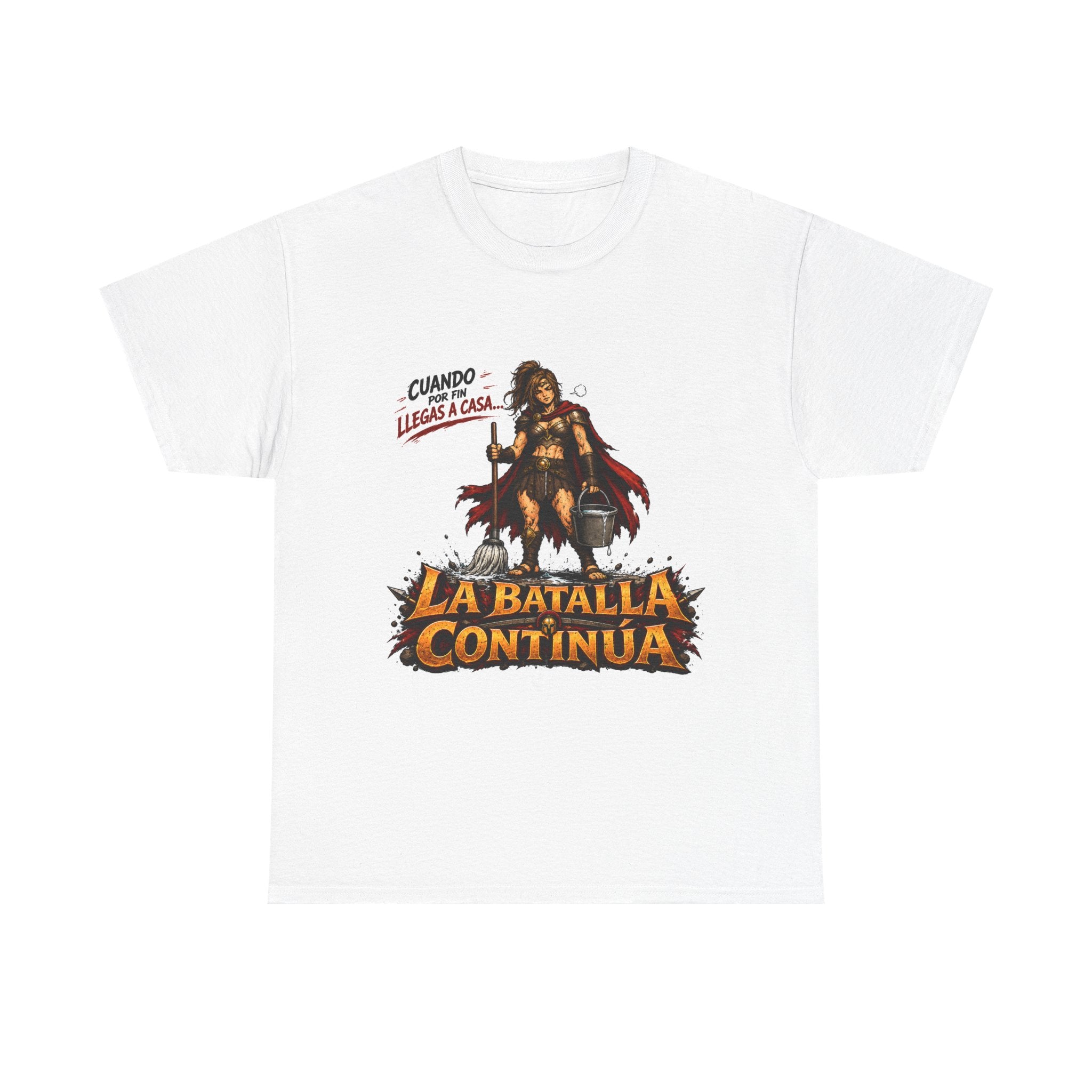 Camiseta "Batalla continua chica" | Frase divertida