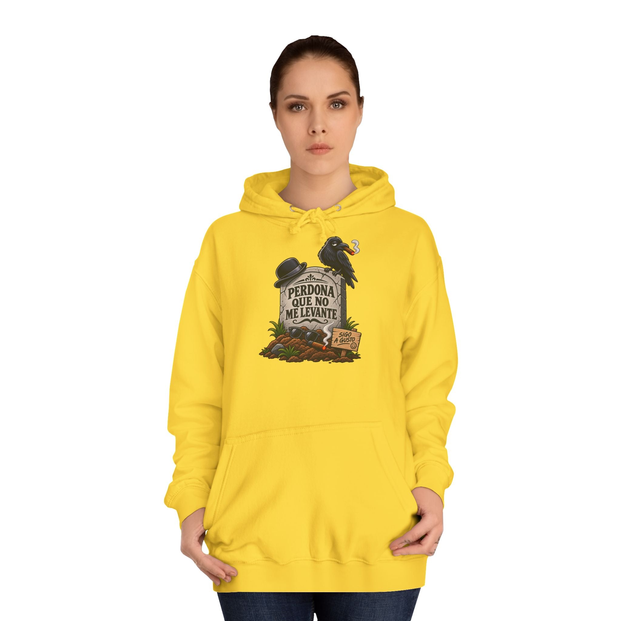 Sudadera "Perdona que no me levante" | Humor con actitud
