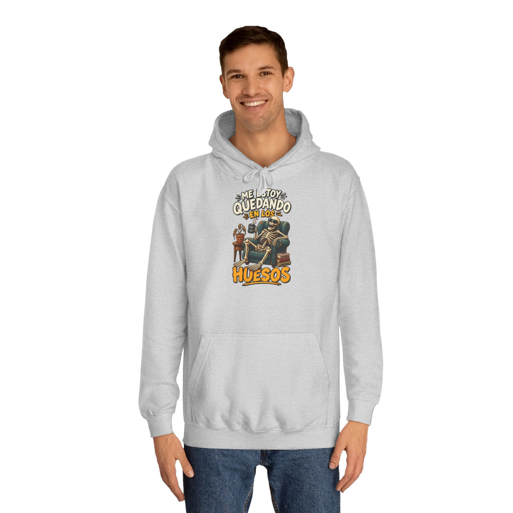 Sudadera "Quedando en los huesos sfondo" | Humor con actitud