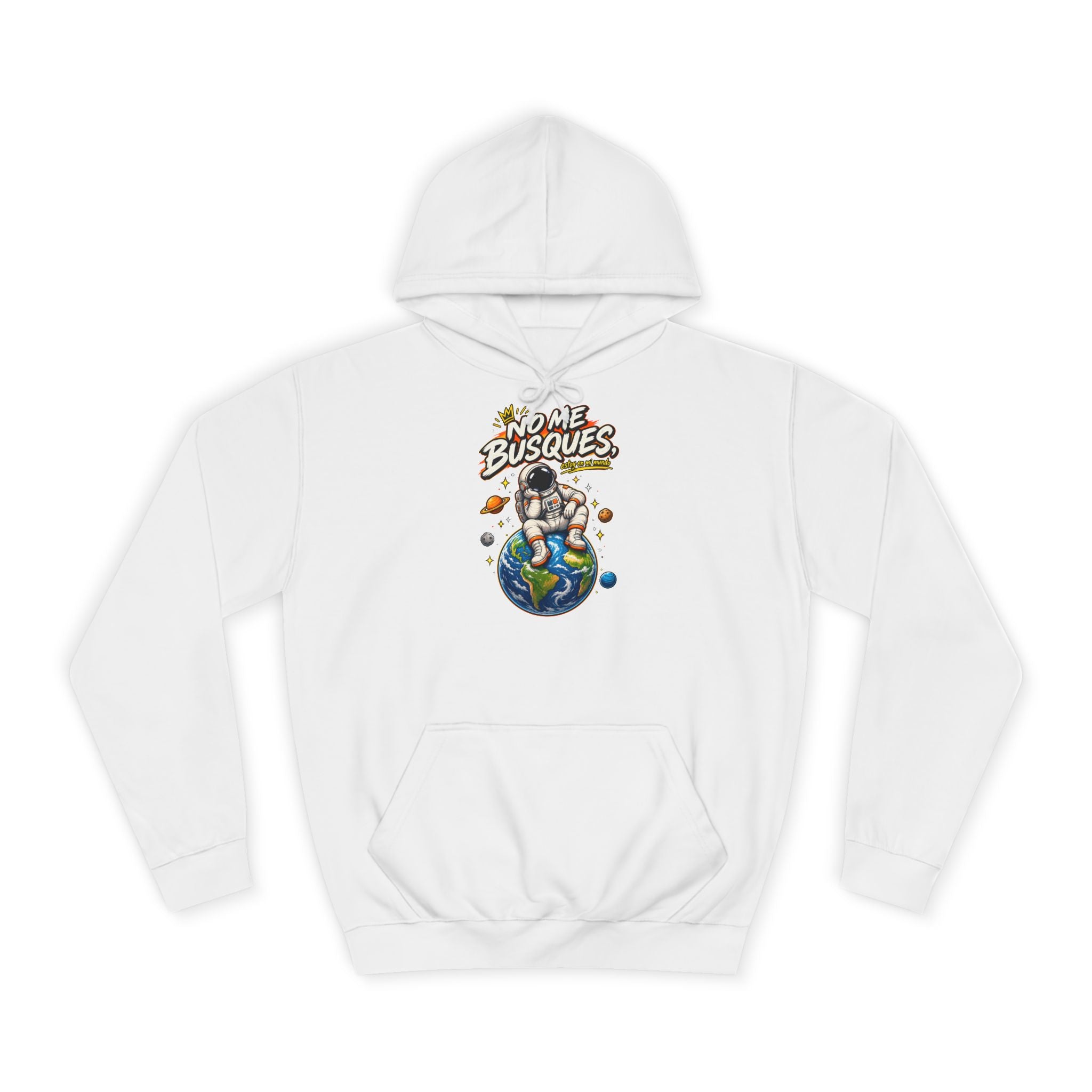 Sudadera "No me busques mundo" | Humor con actitud