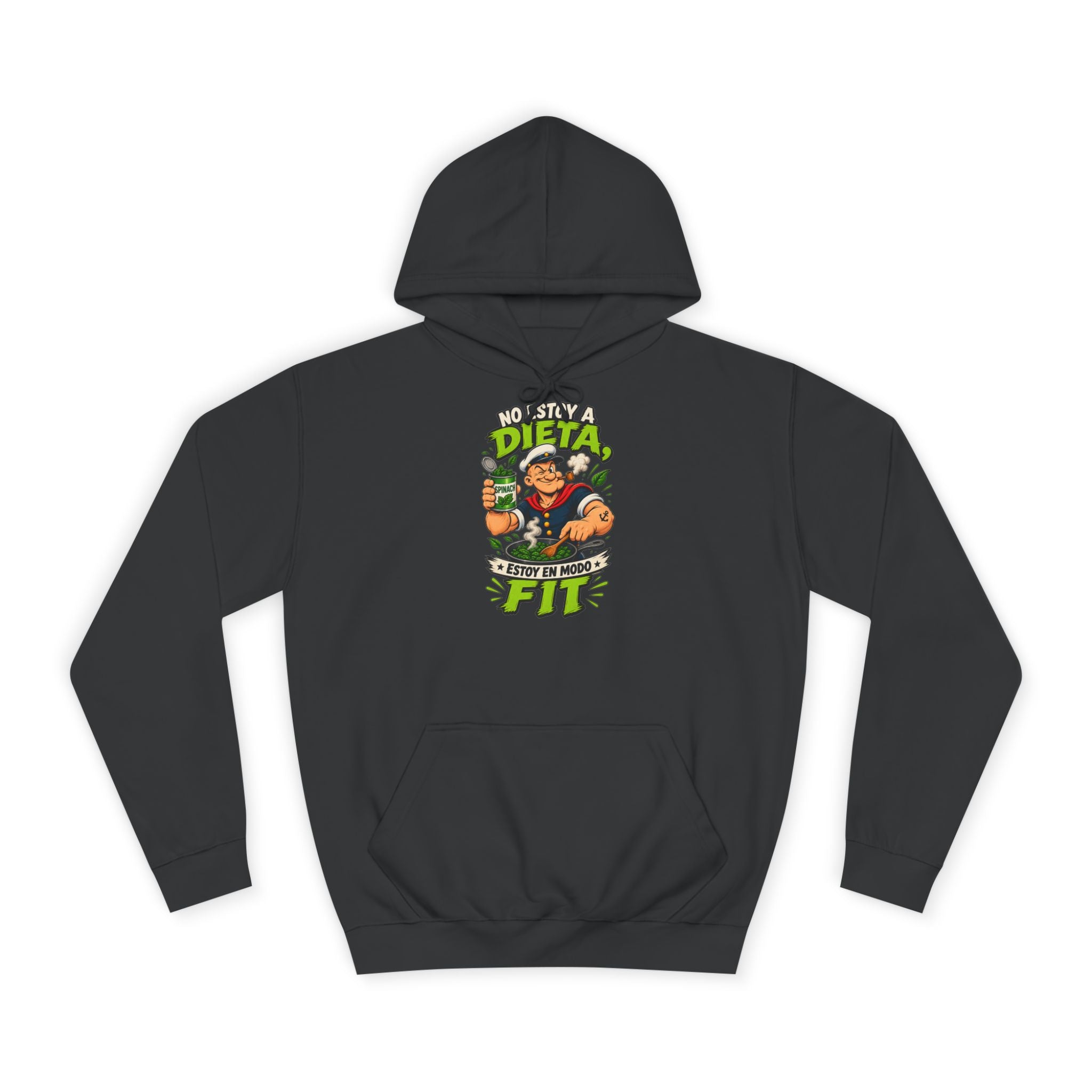 Sudadera "Dieta popeye fit" | Humor con actitud