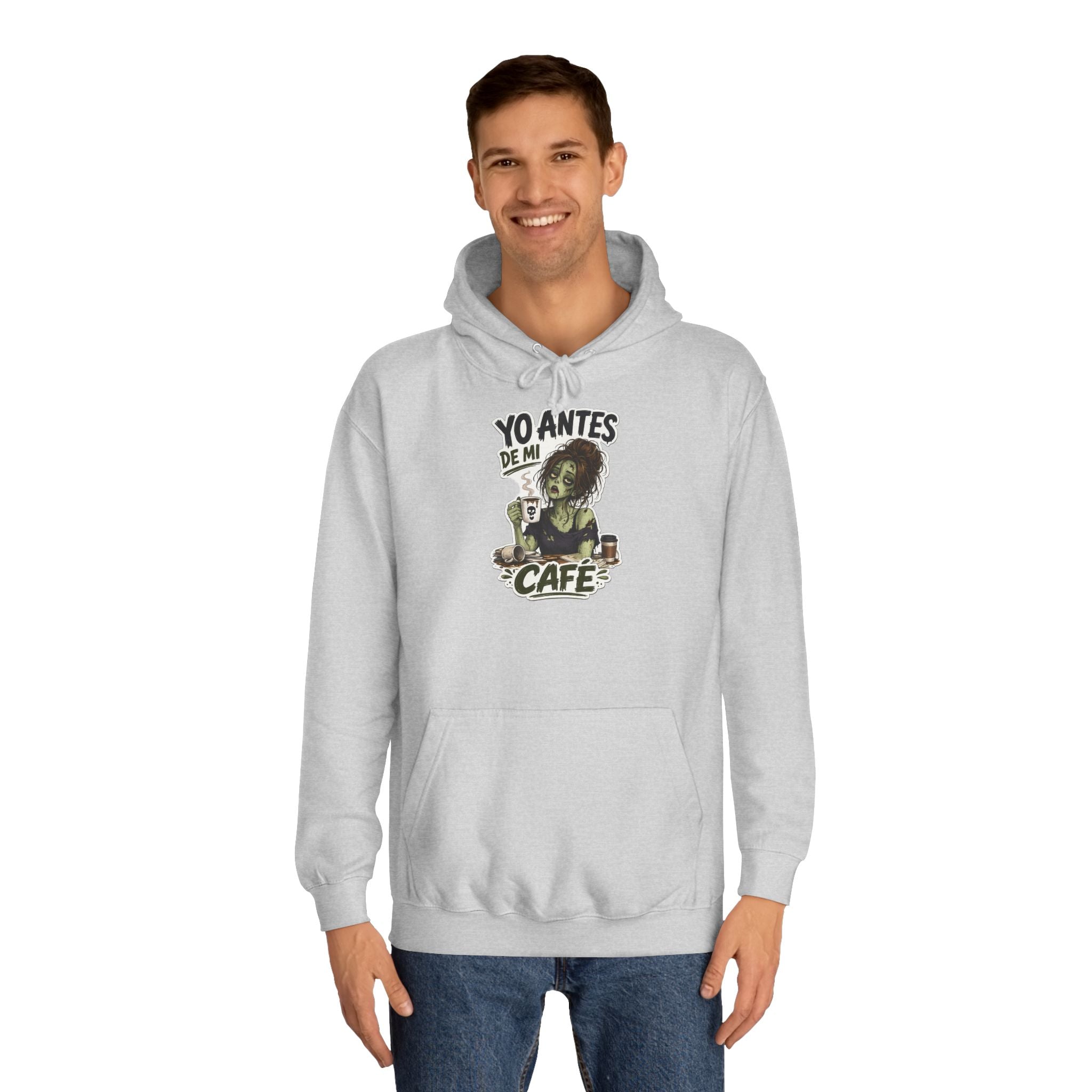 Sudadera "Antes de cafe chica" | Humor con actitud