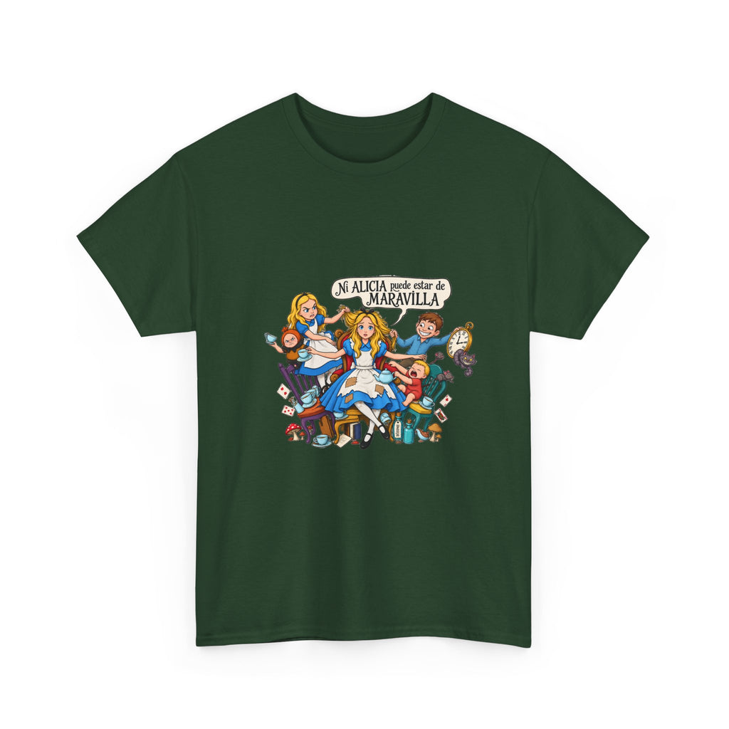 Camiseta "Alicia sin maravilla" | Frase divertida
