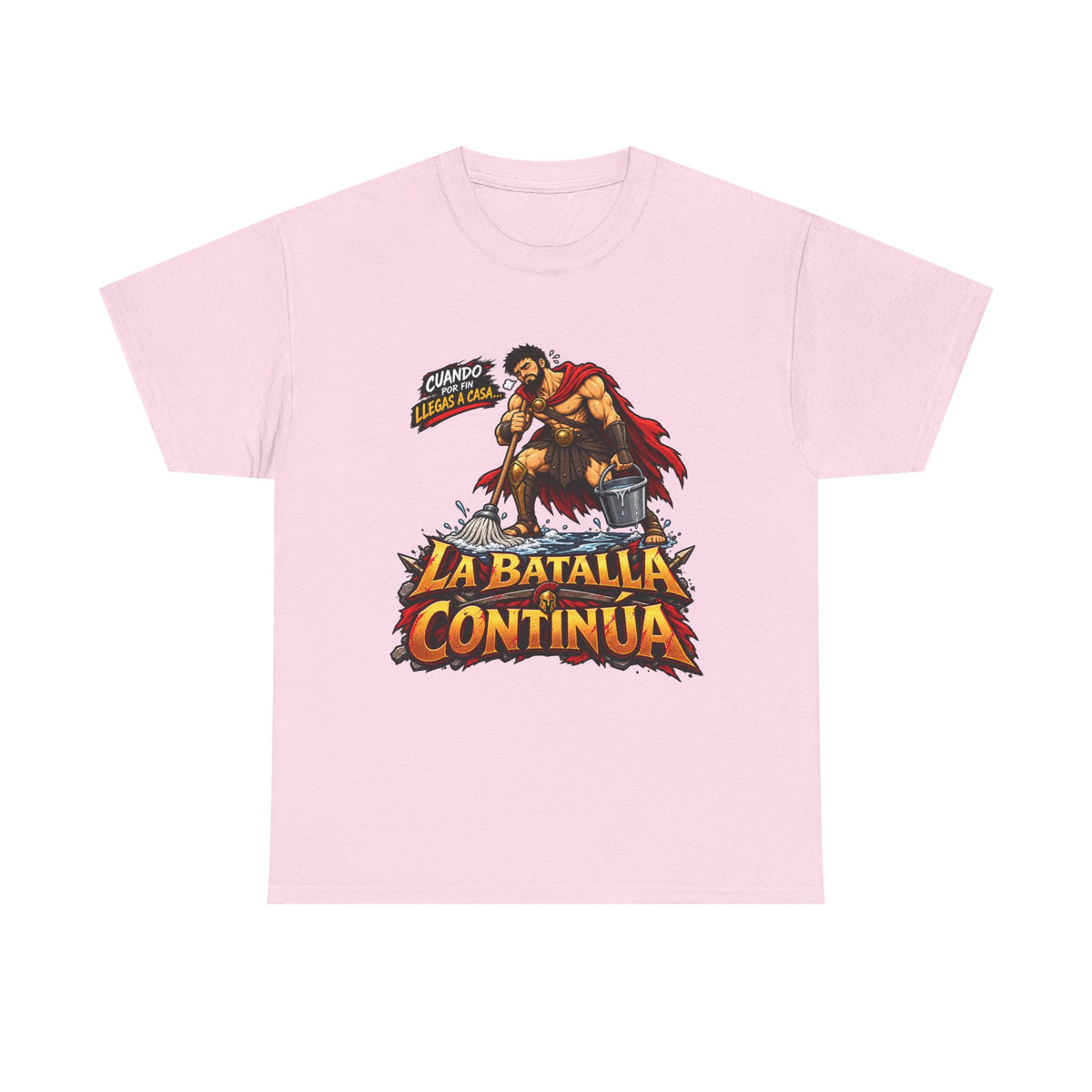 Camiseta "Batalla continua chico" | Frase divertida