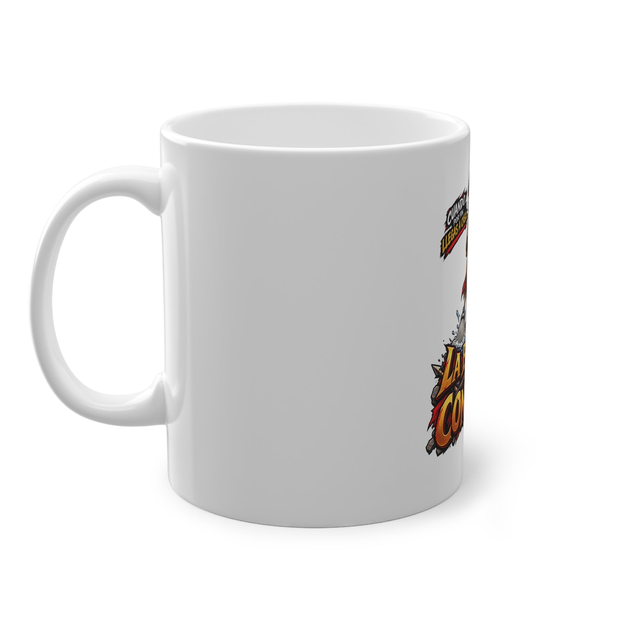Taza "Batalla continua chico" | Regalo divertido