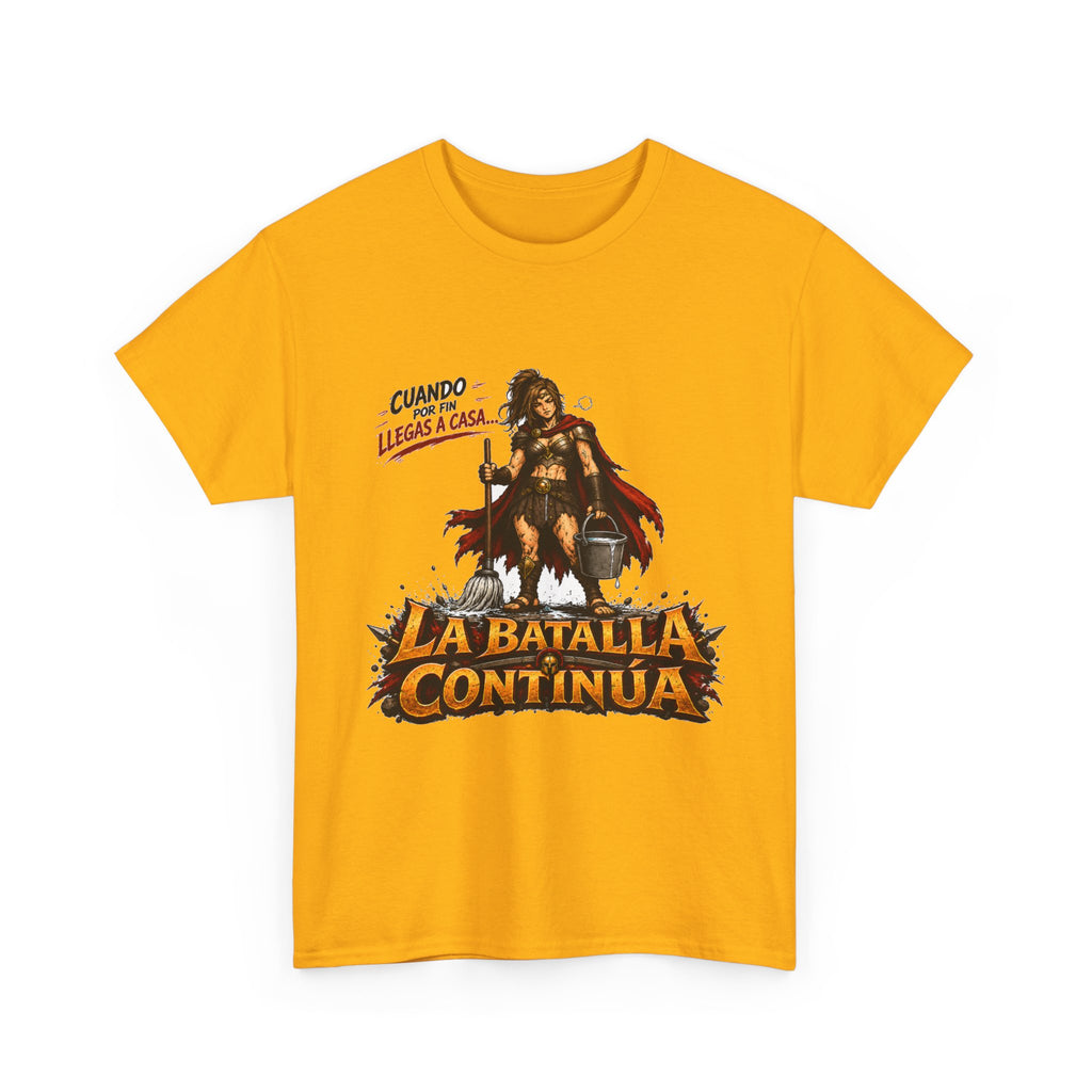 Camiseta "Batalla continua chica" | Frase divertida
