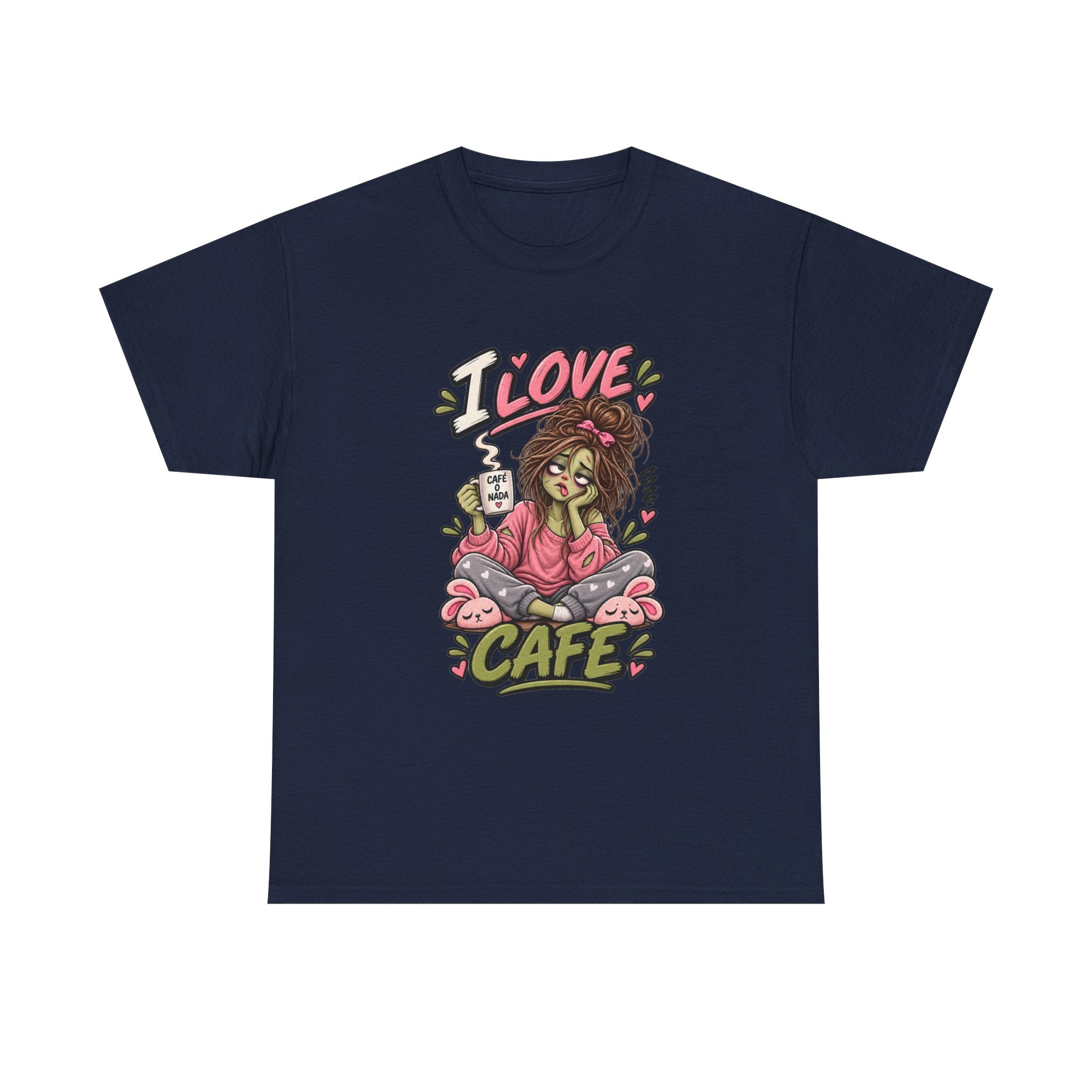 Camiseta "Love cafe" | Frase divertida