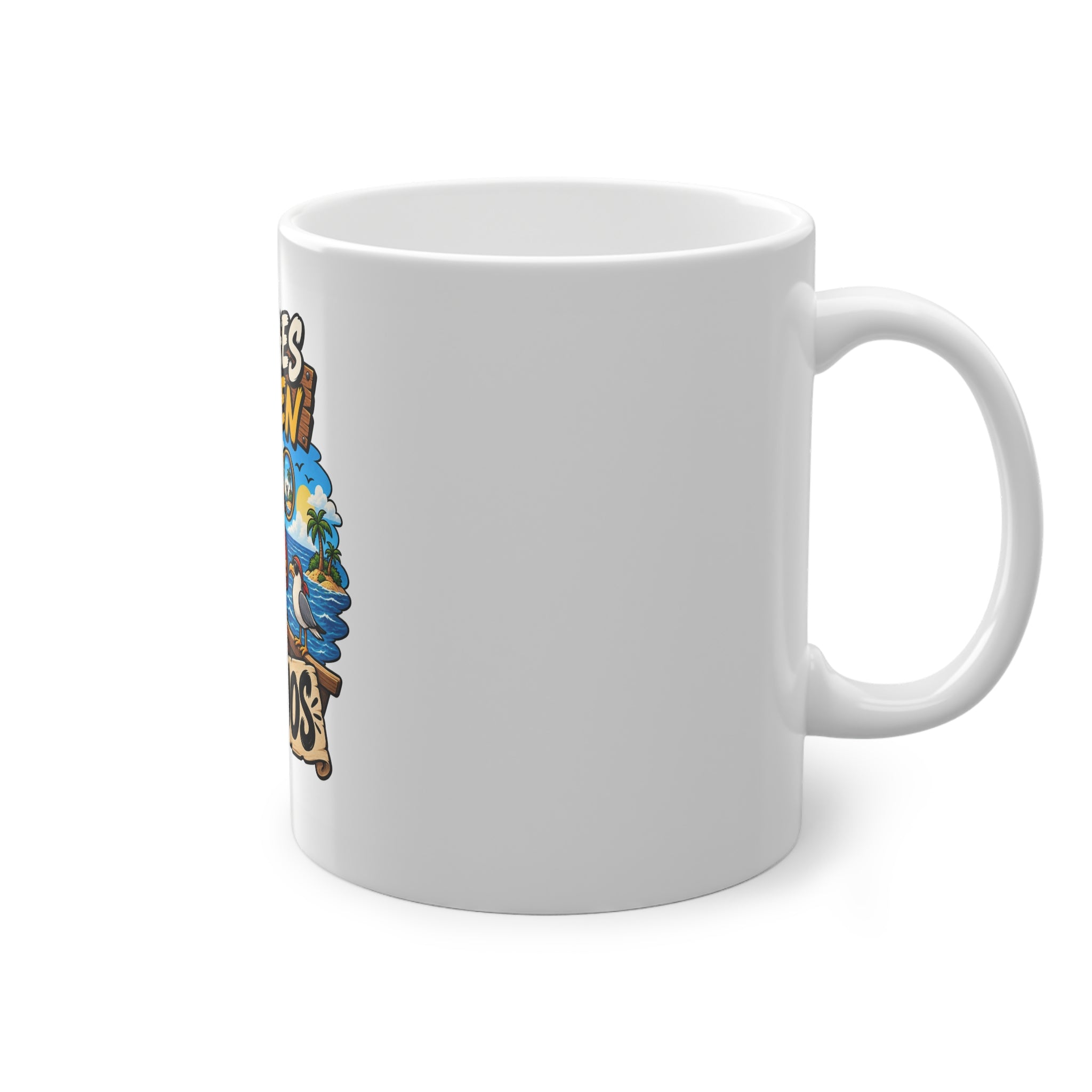 Taza "Caes bien de lejos" | Regalo divertido