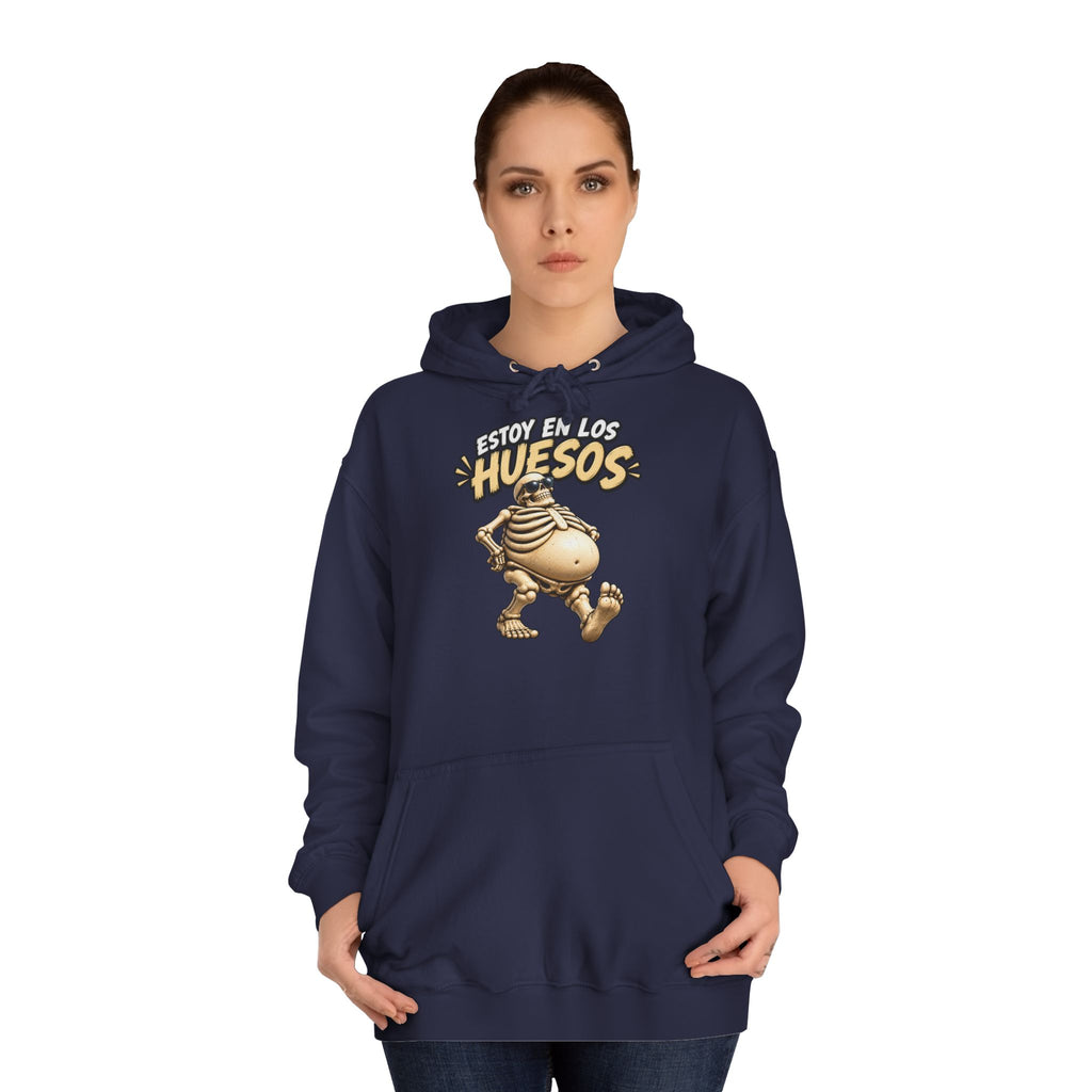 Sudadera "Estoy en los huesos anchos sfondo" | Humor con actitud