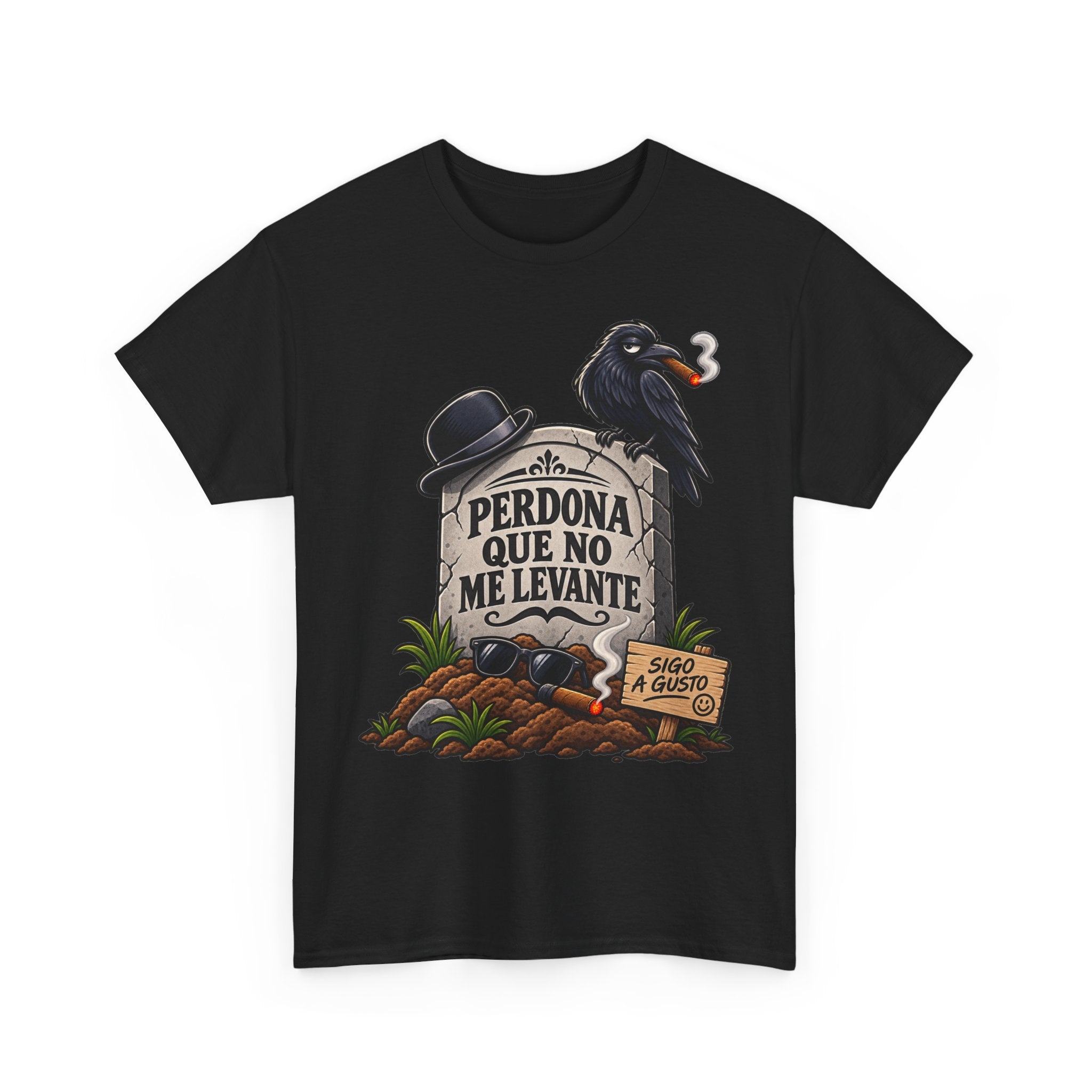 Camiseta "Perdona que no me levante" | Frase divertida