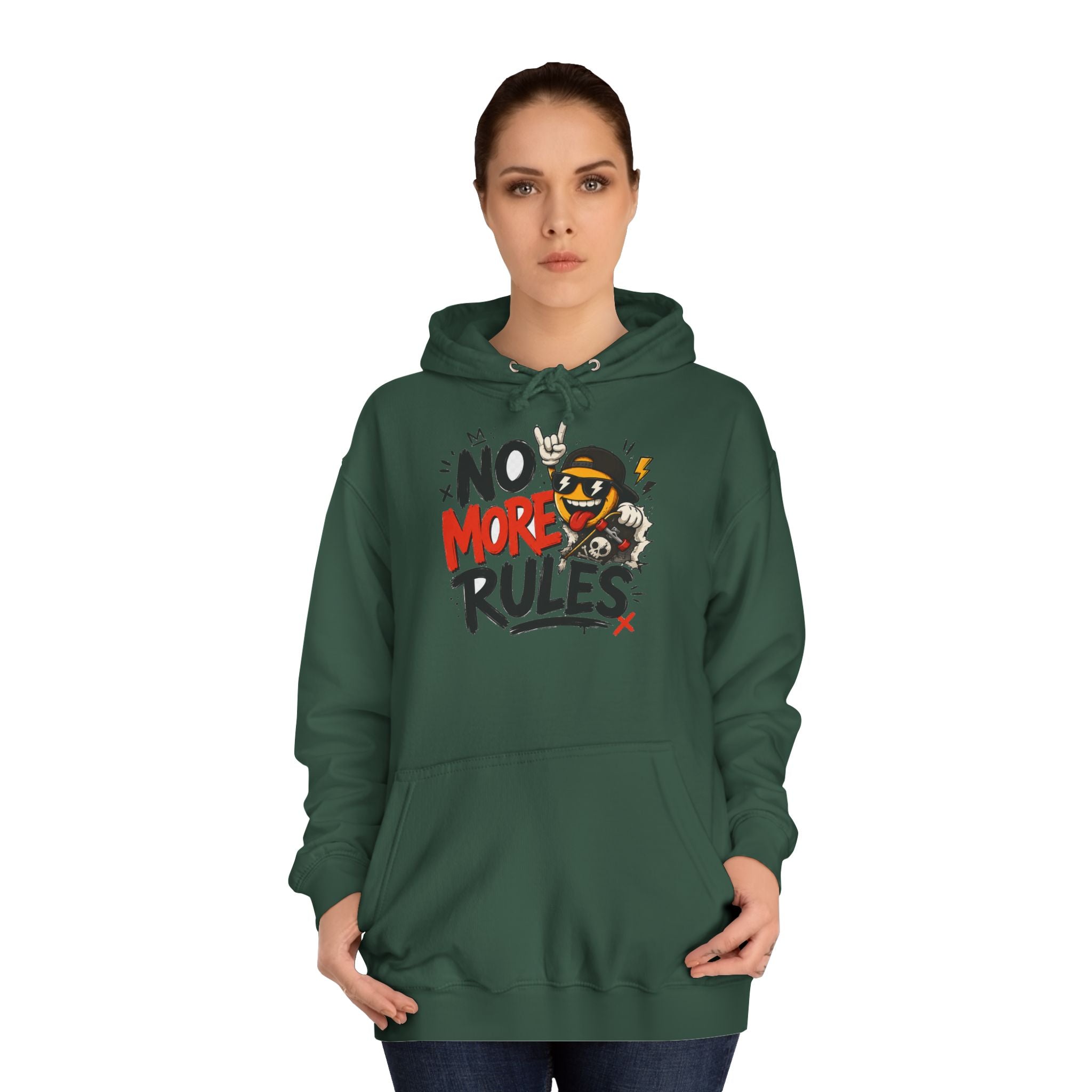 Sudadera "No more rules" | Humor con actitud