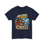 Camiseta "Caes bien de lejos" | Frase divertida