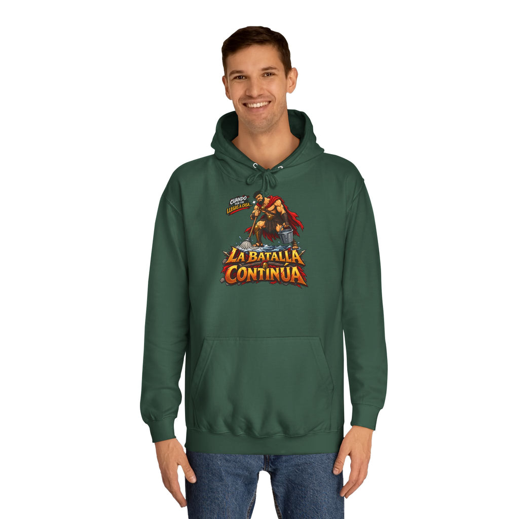 Sudadera "Batalla continua chico" | Humor con actitud
