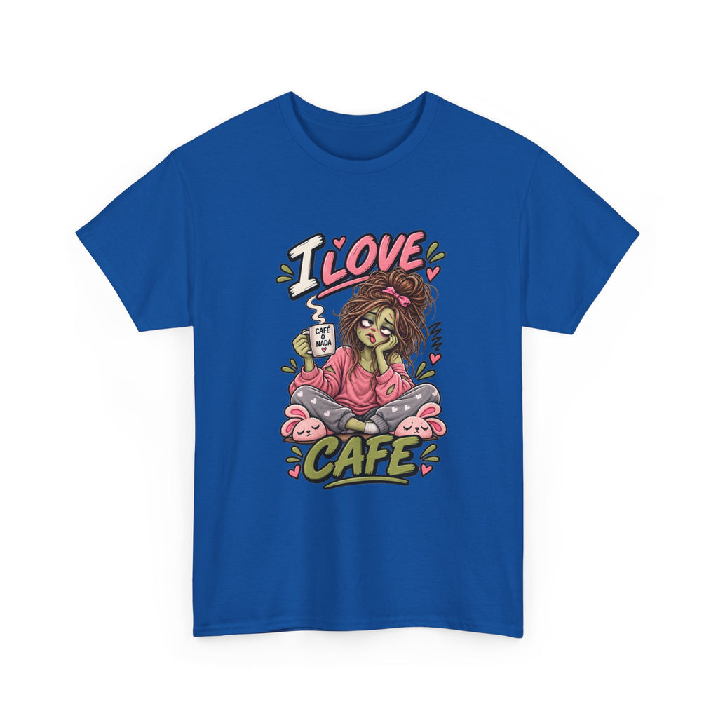 Camiseta "Love cafe" | Frase divertida
