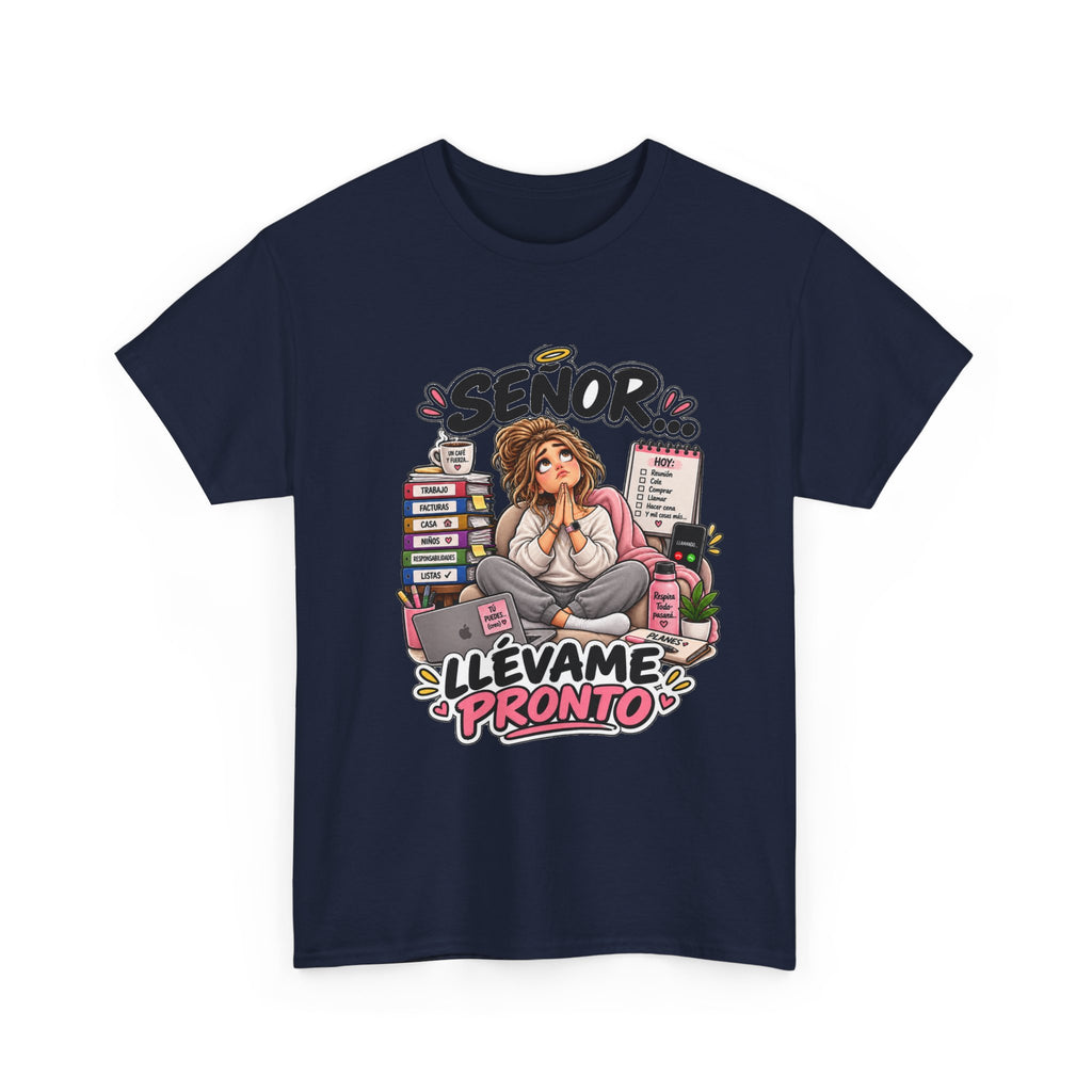 Camiseta "Señor pronto chica" | Frase divertida