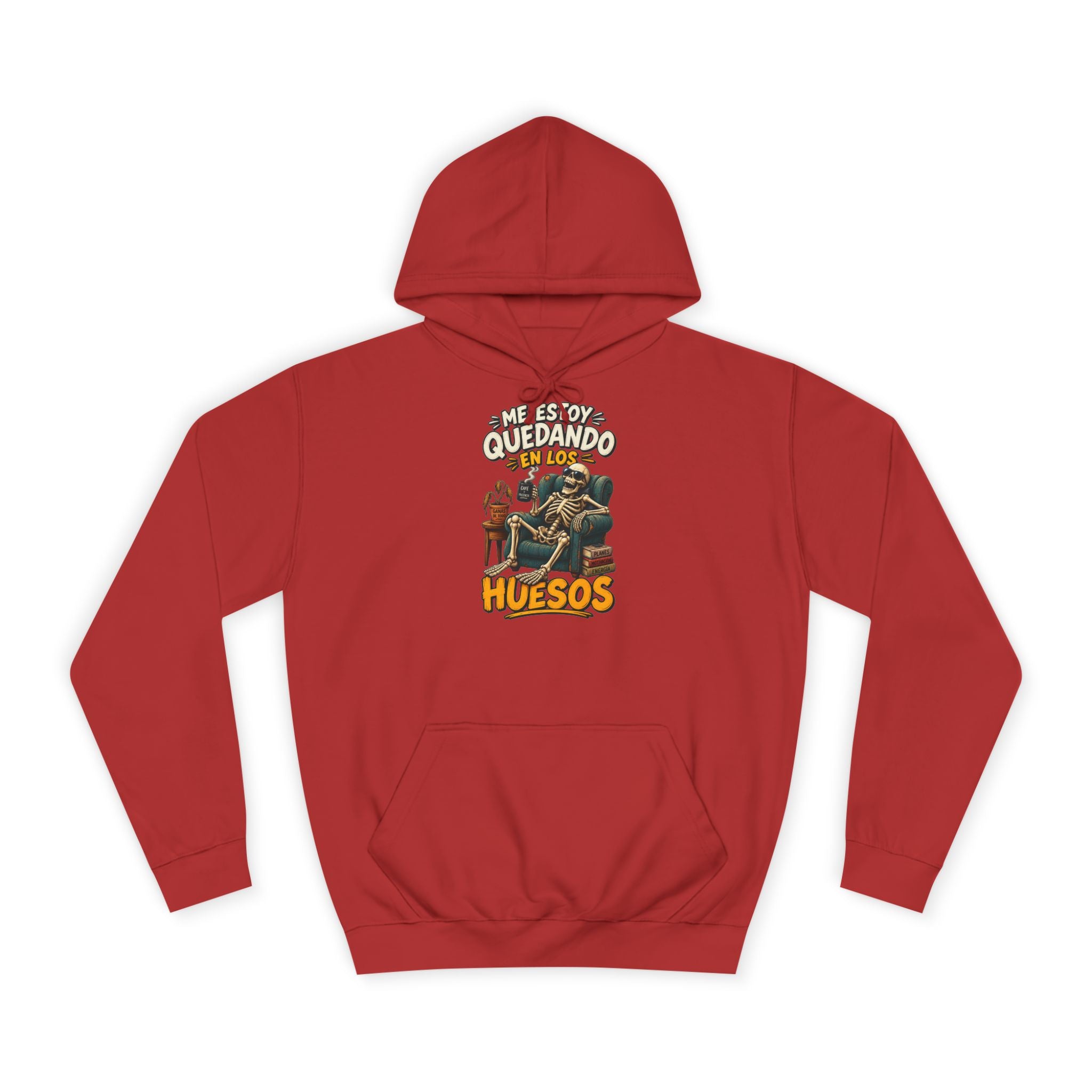 Sudadera "Quedando en los huesos" | Humor con actitud