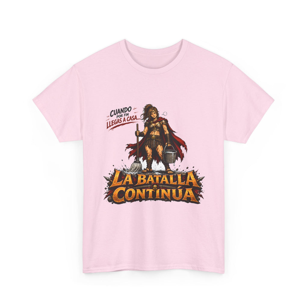 Camiseta "Batalla continua chica" | Frase divertida