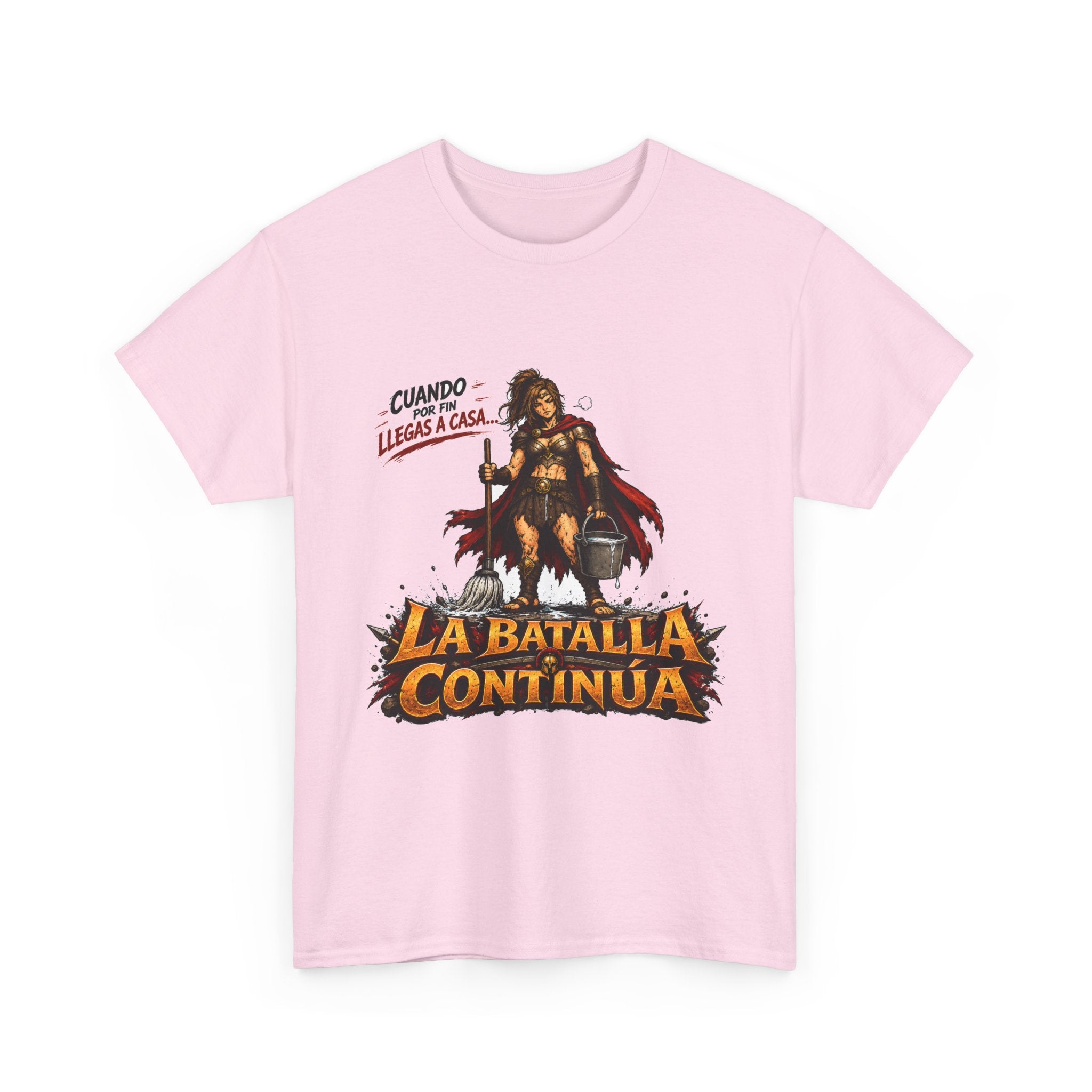 Camiseta "Batalla continua chica" | Frase divertida