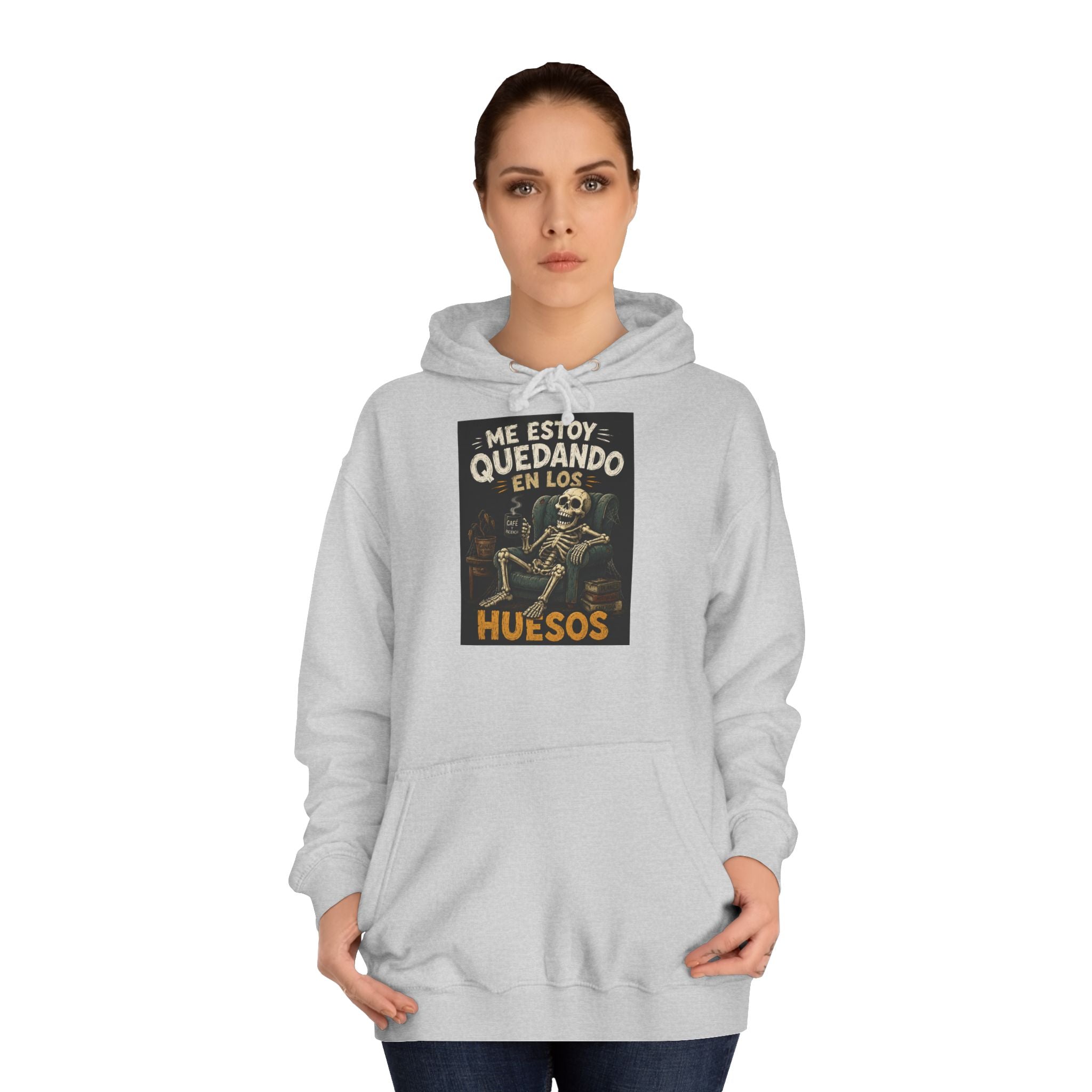 Sudadera "Me estoy quedando en los huesos" | Humor con actitud