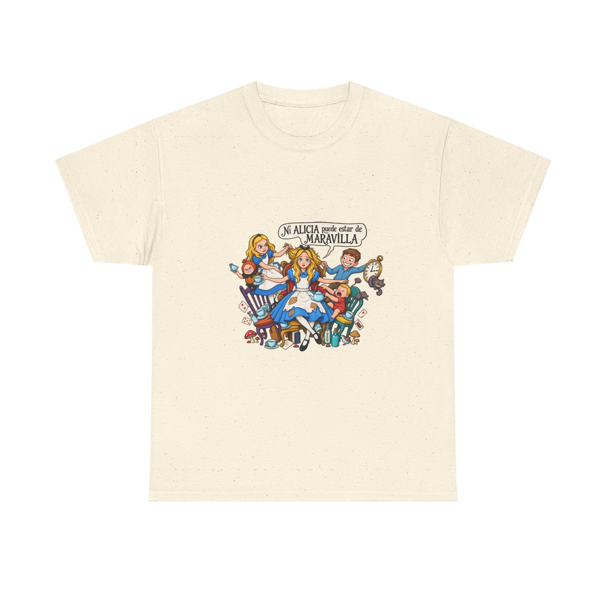 Camiseta "Alicia sin maravilla" | Frase divertida
