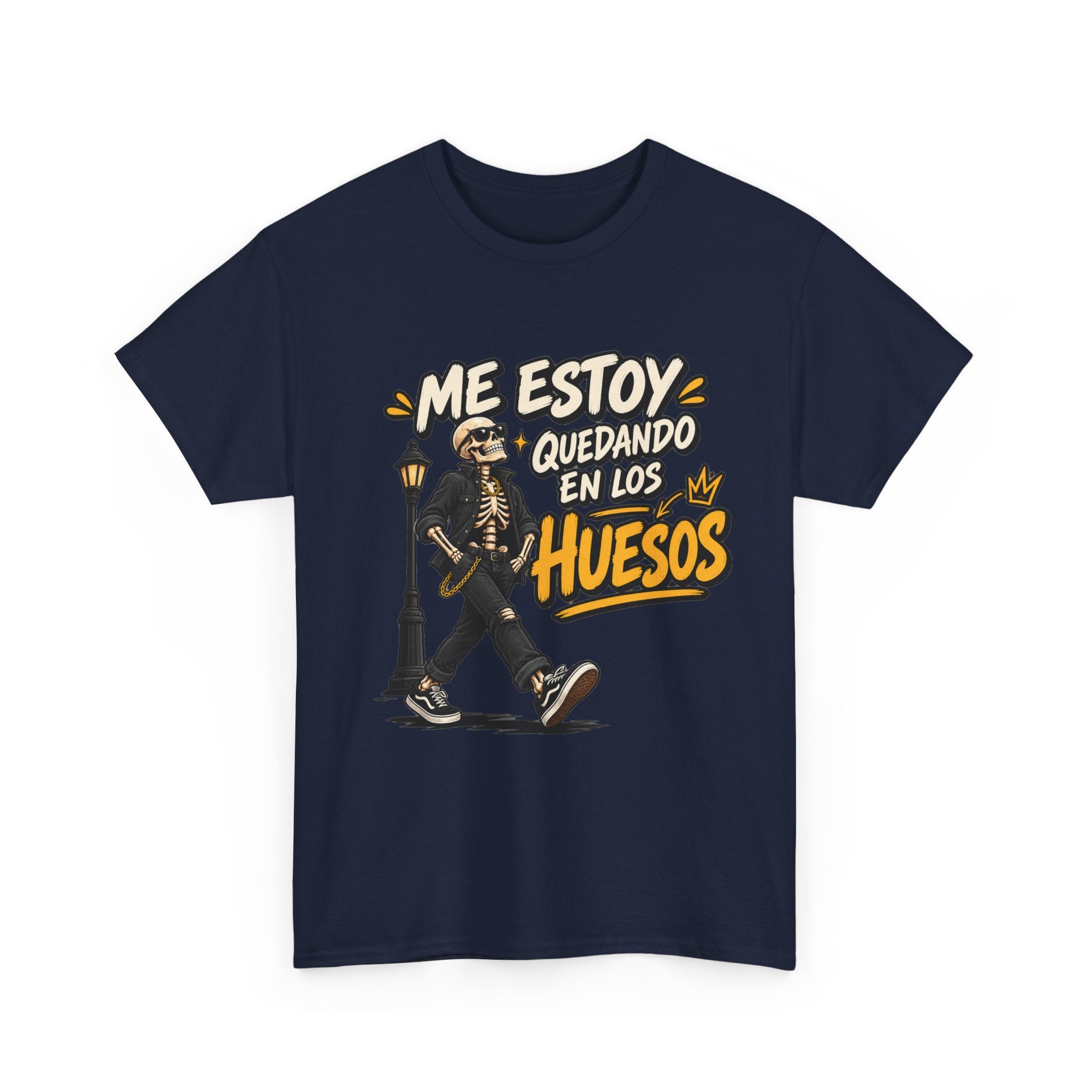 Camiseta "En los huesos" | Frase divertida
