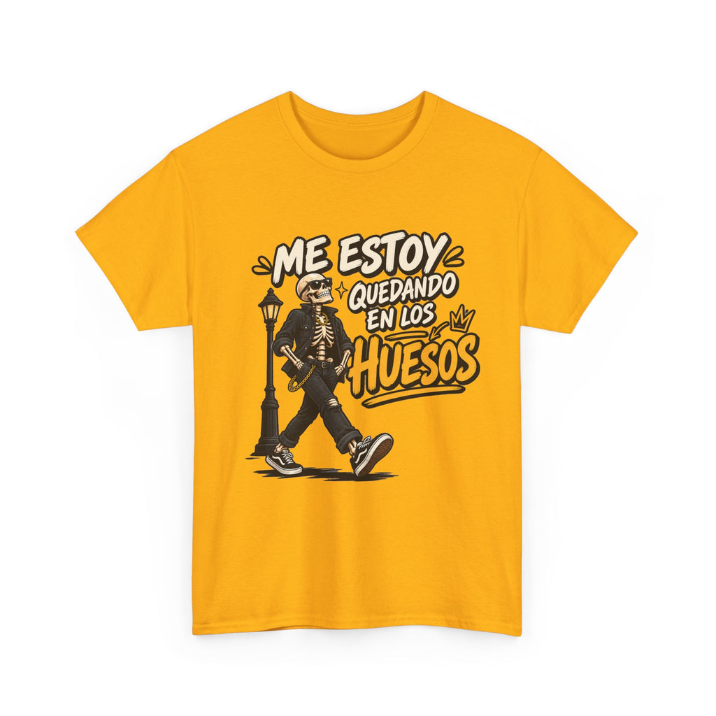 Camiseta "En los huesos" | Frase divertida