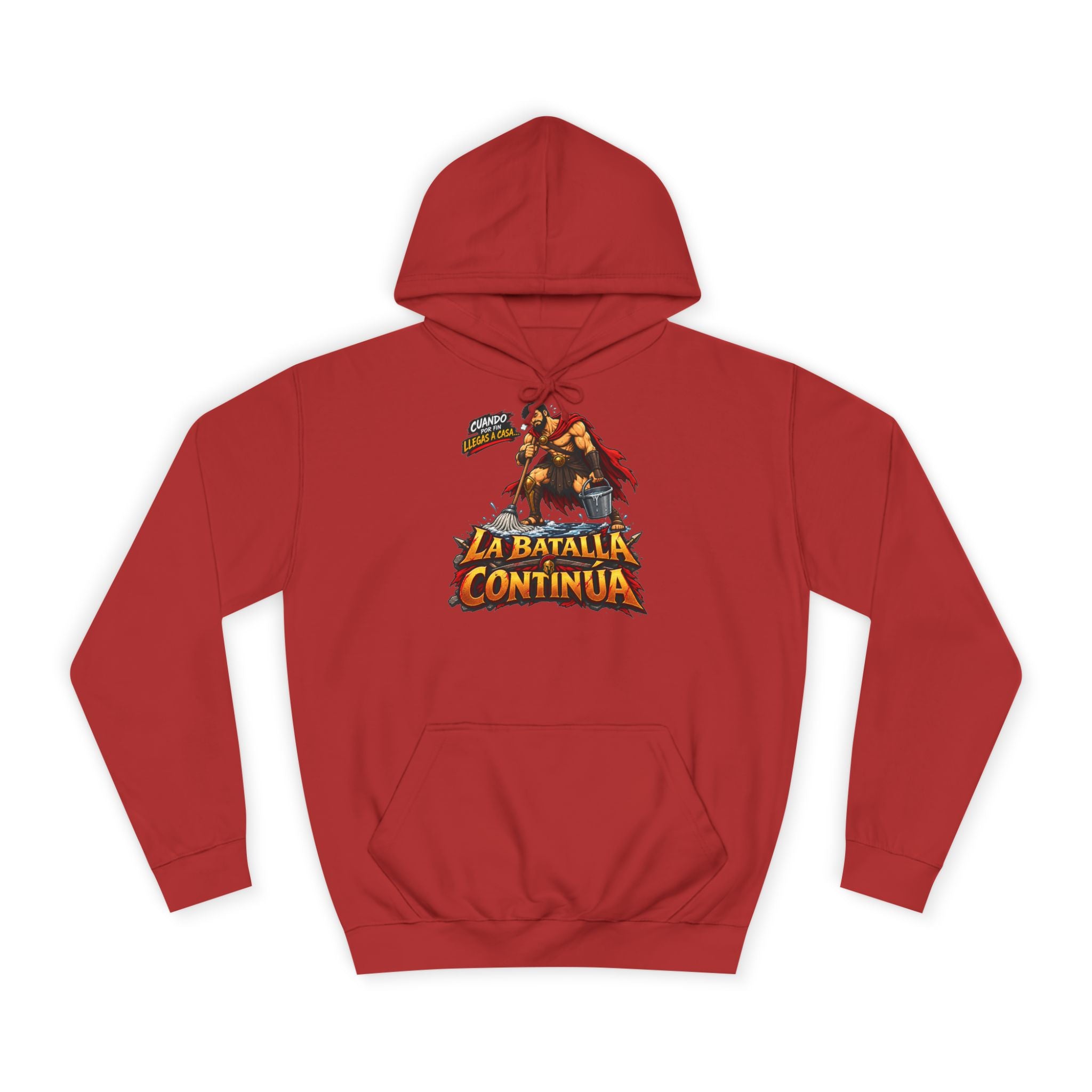 Sudadera "Batalla continua chico" | Humor con actitud