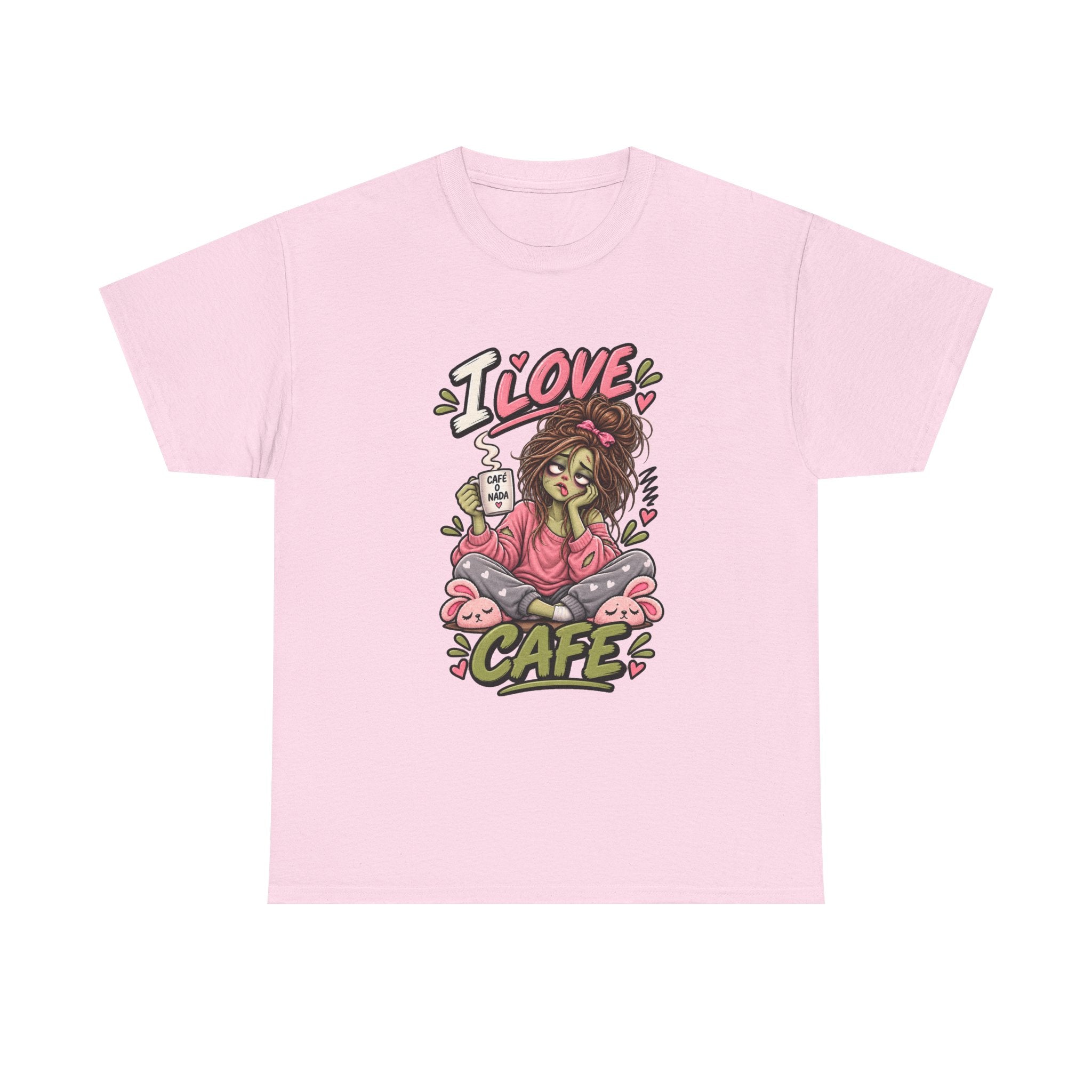 Camiseta "Love cafe" | Frase divertida