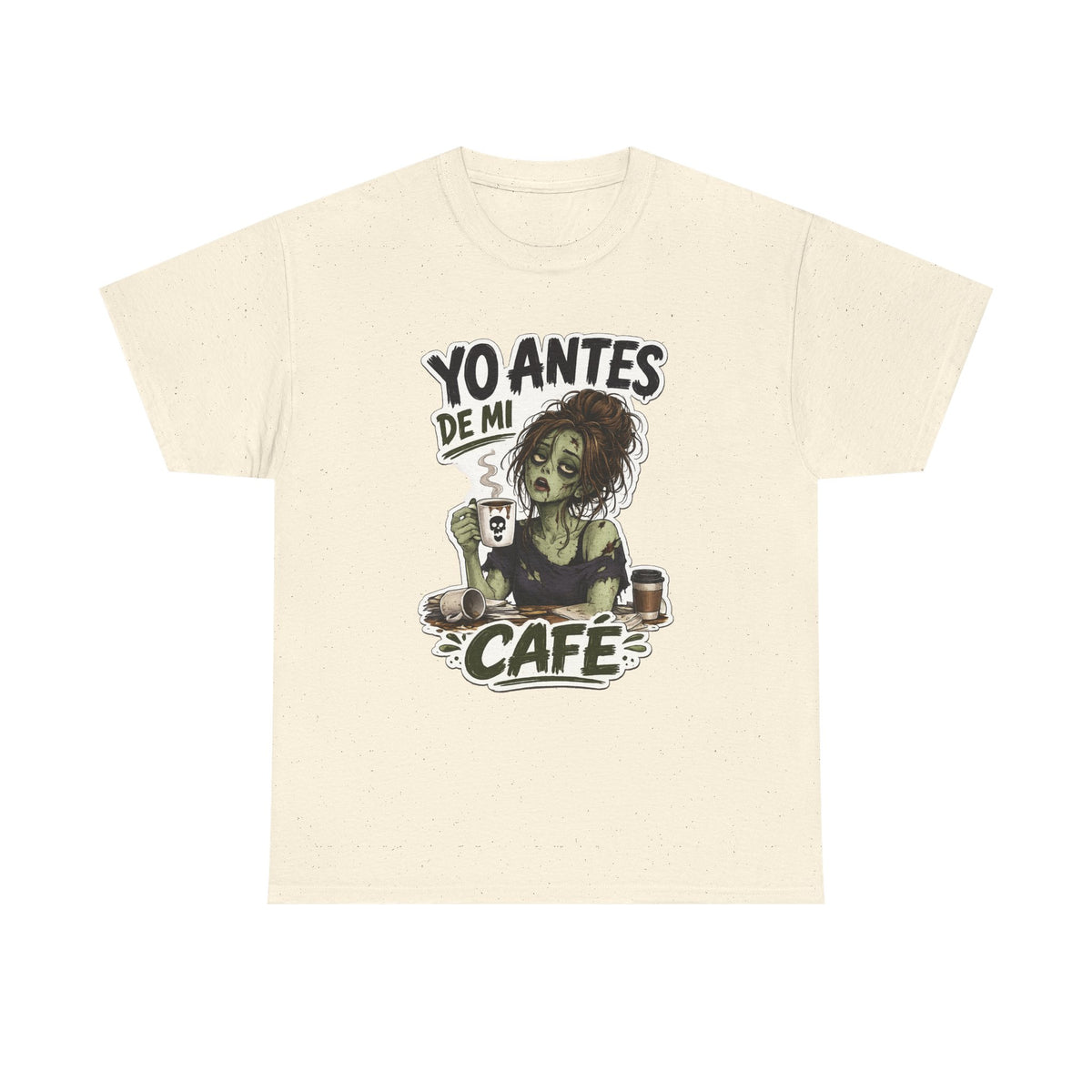 Camiseta "Antes de cafe chica" - Kameseta