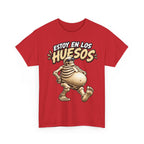 Camiseta "Estoy en los huesos anchos sfondo" | Frase divertida