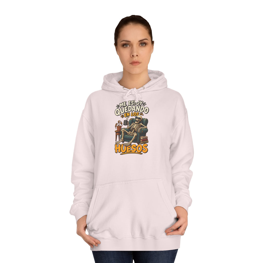 Sudadera "Quedando en los huesos sfondo" | Humor con actitud
