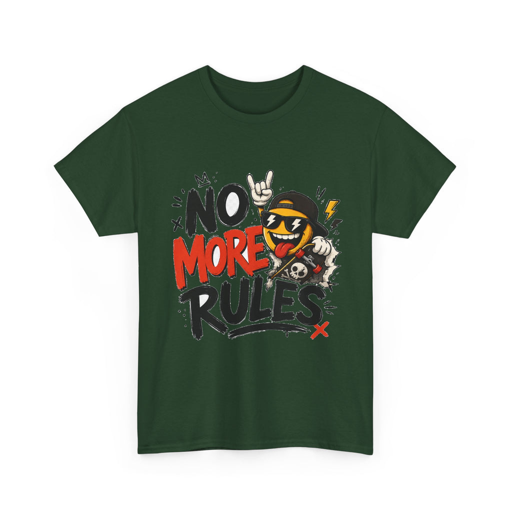 Camiseta "No more rules" | Frase divertida
