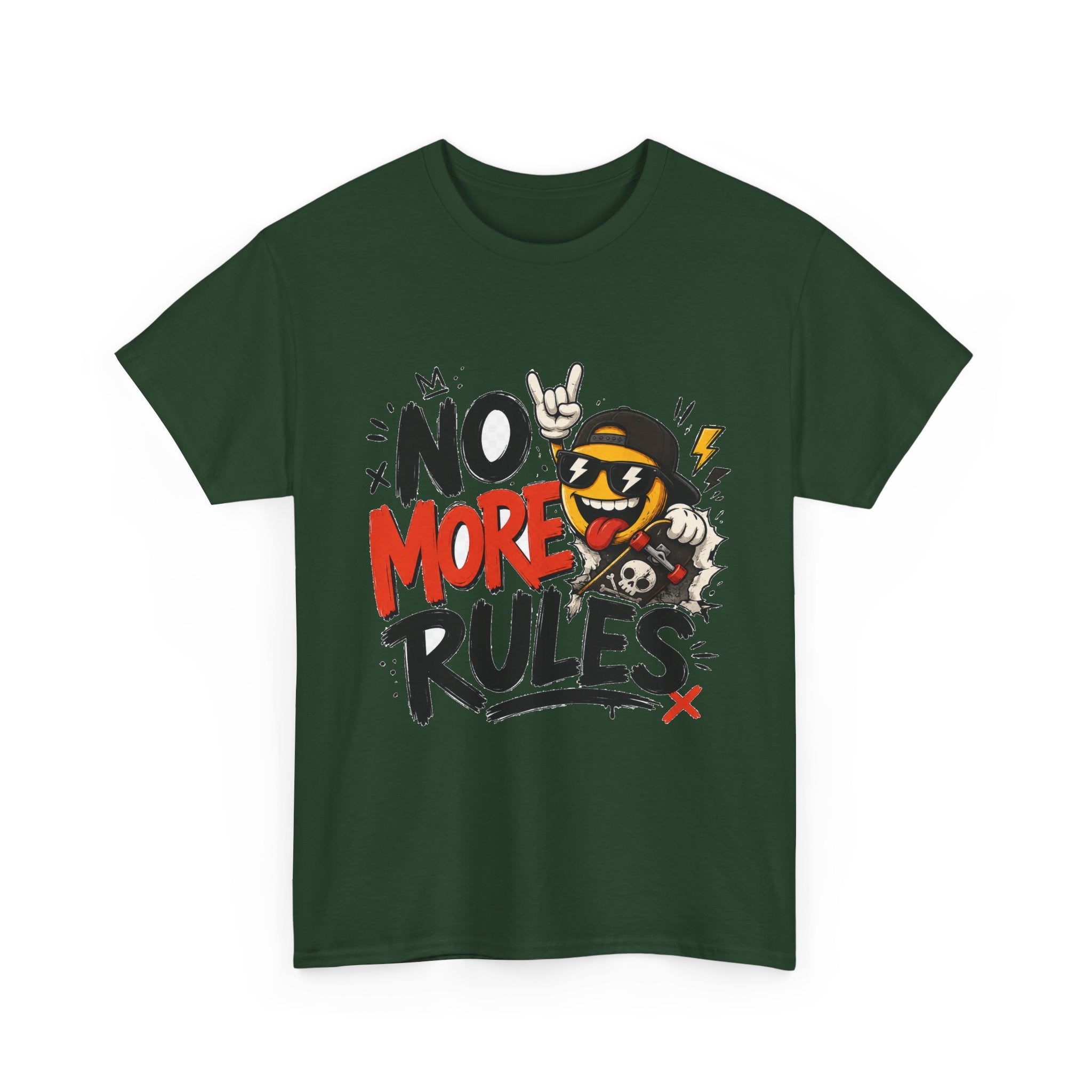 Camiseta "No more rules" | Frase divertida