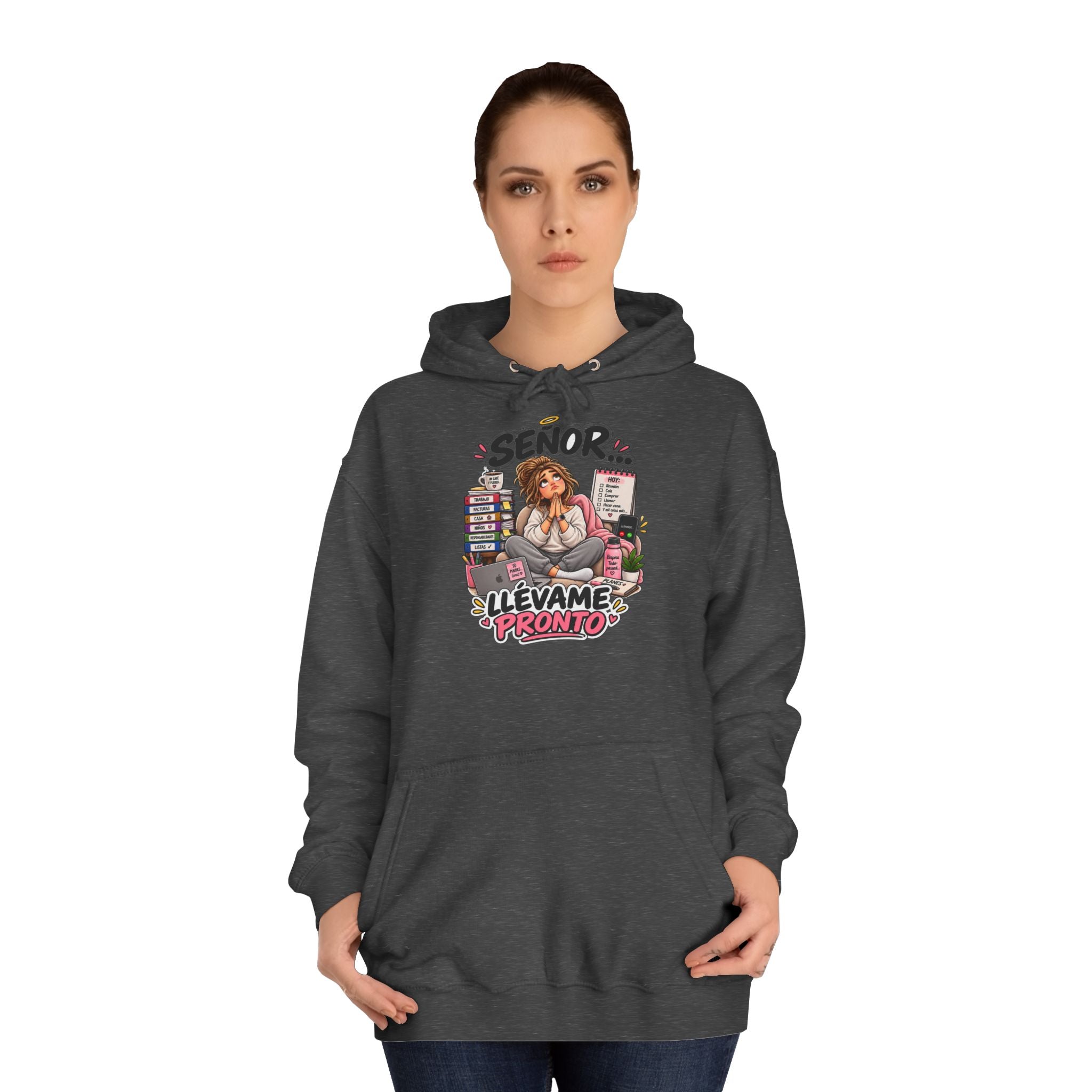 Sudadera "Señor pronto chica" | Humor con actitud