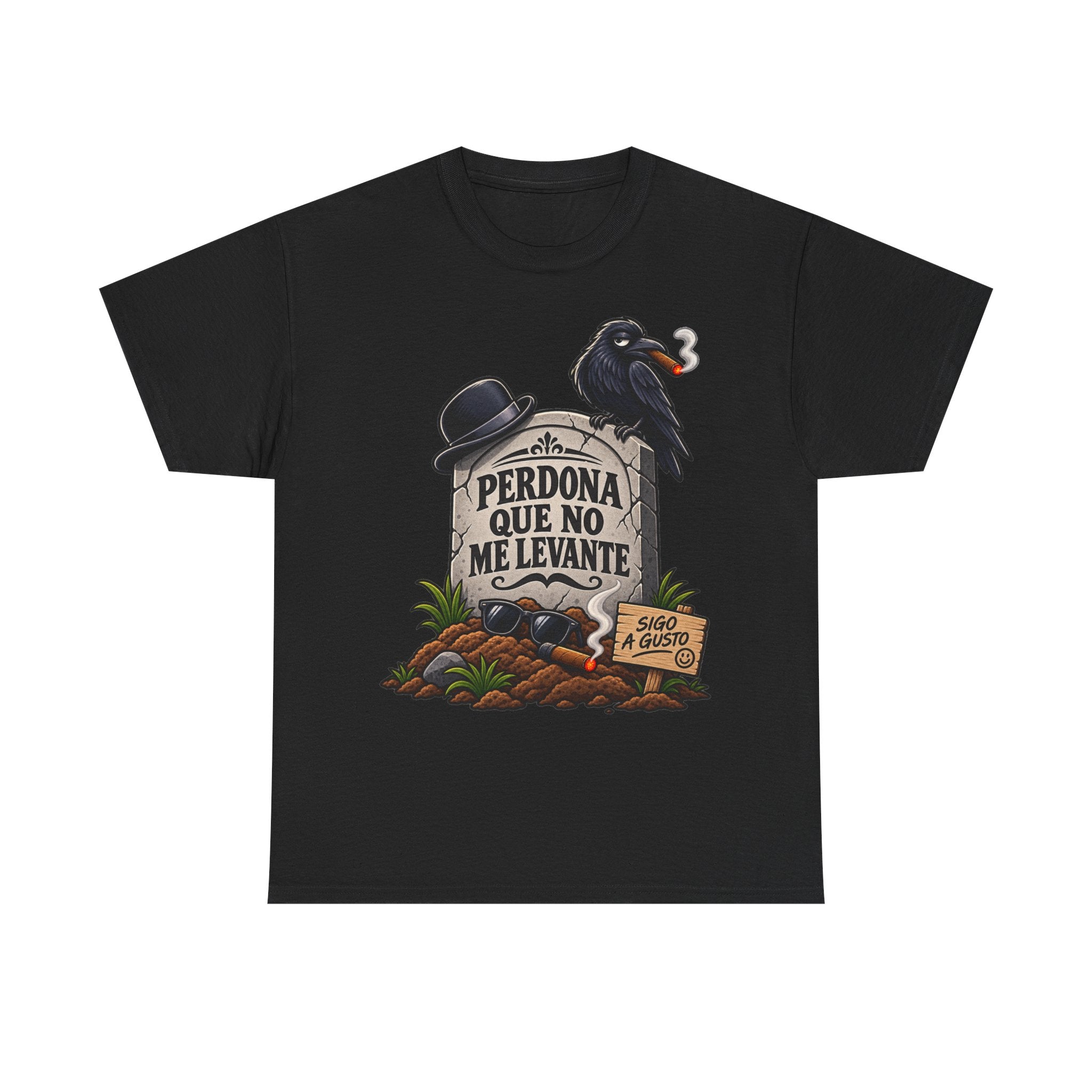 Camiseta "Perdona que no me levante" | Frase divertida
