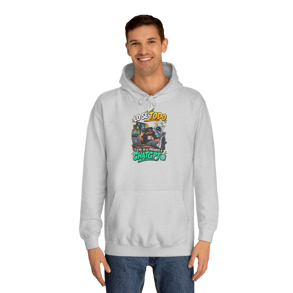 Sudadera "Lo se todo chatgpt" | Humor con actitud