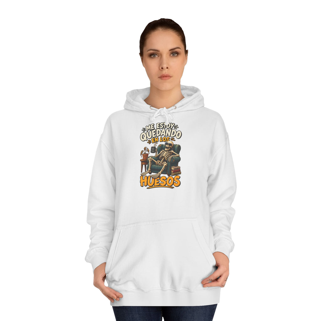 Sudadera "Quedando en los huesos sfondo" | Humor con actitud