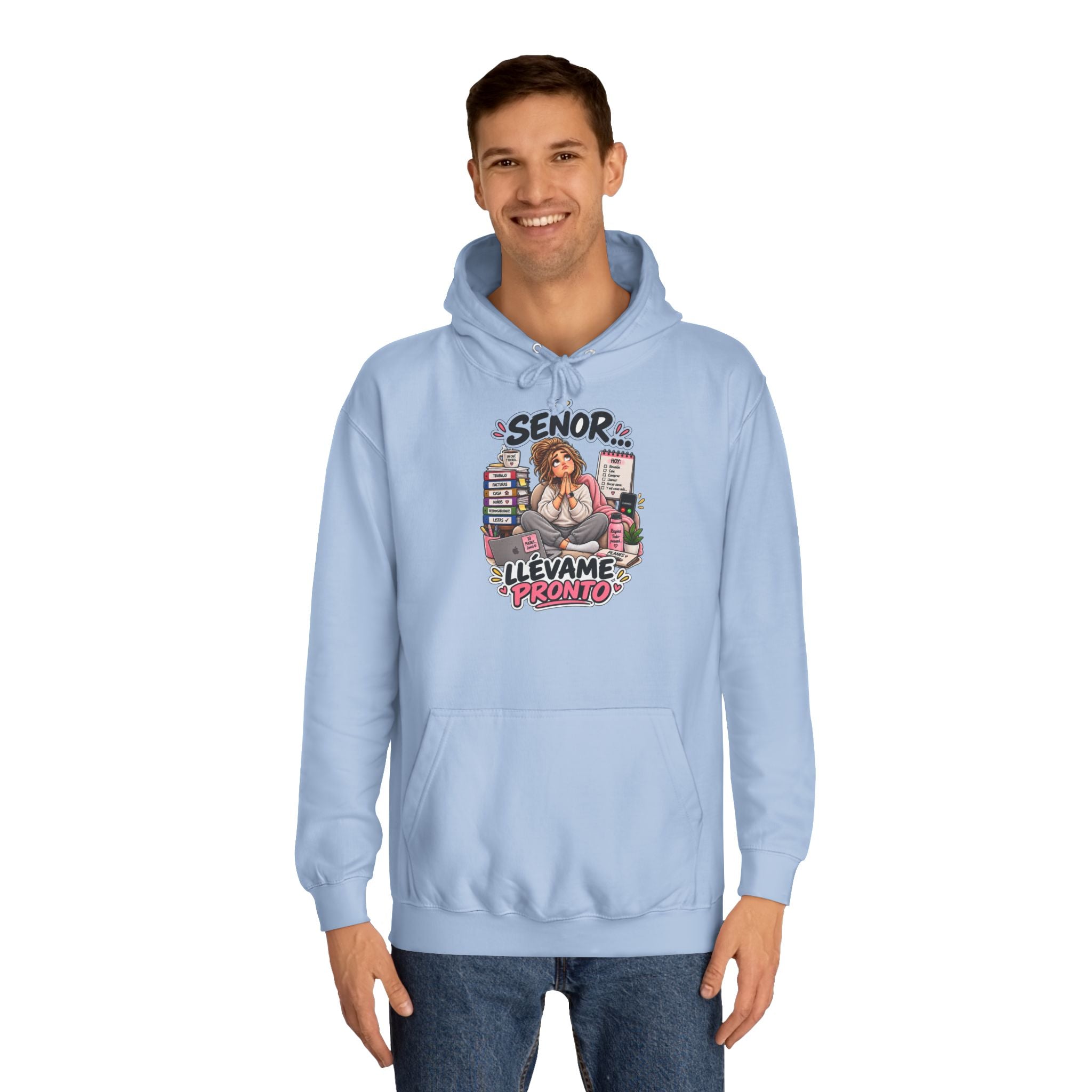 Sudadera "Señor pronto chica" | Humor con actitud