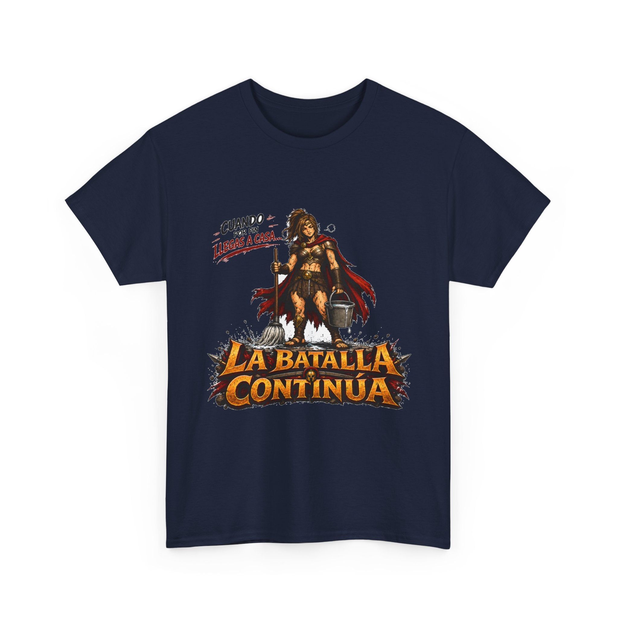 Camiseta "Batalla continua chica" | Frase divertida