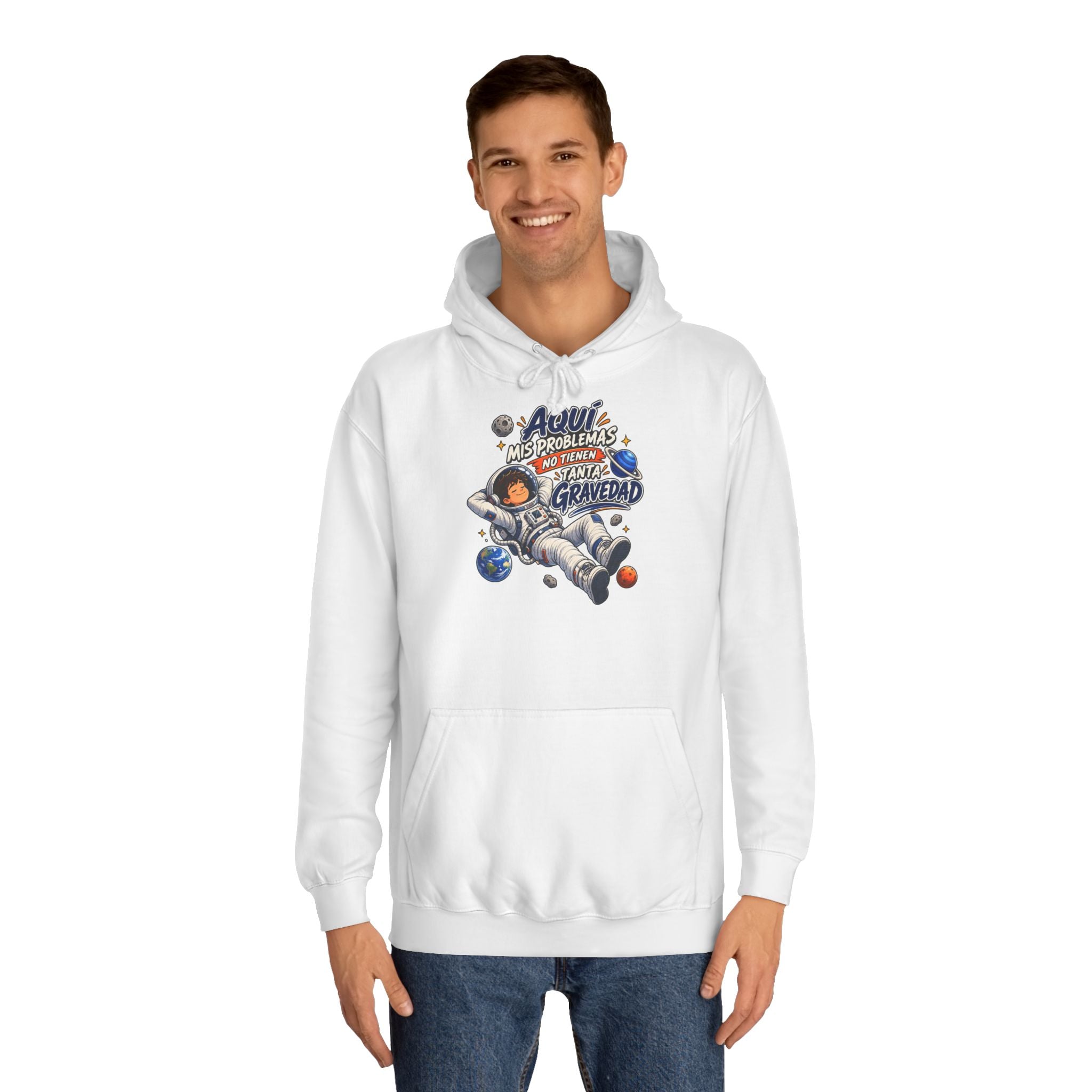 Sudadera "Problemas gravedad chico" | Humor con actitud