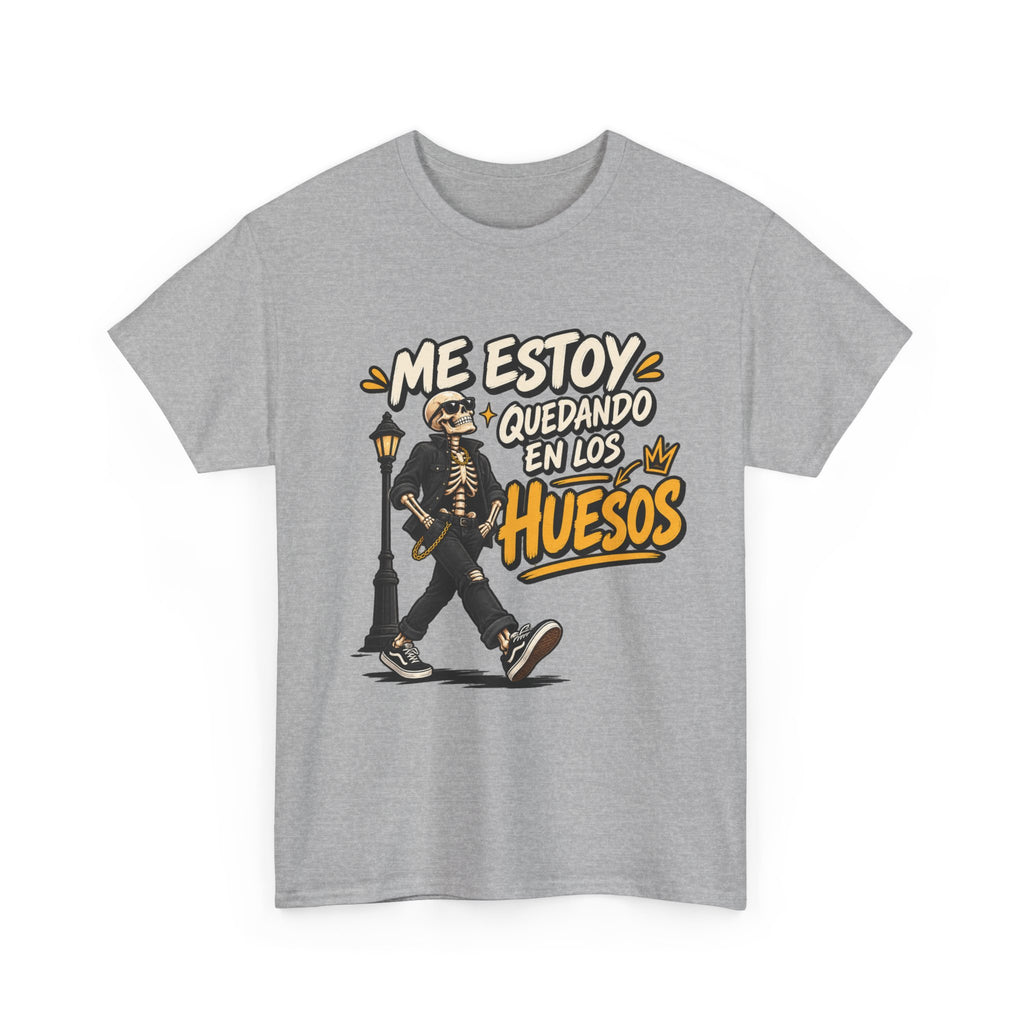Camiseta "En los huesos" | Frase divertida