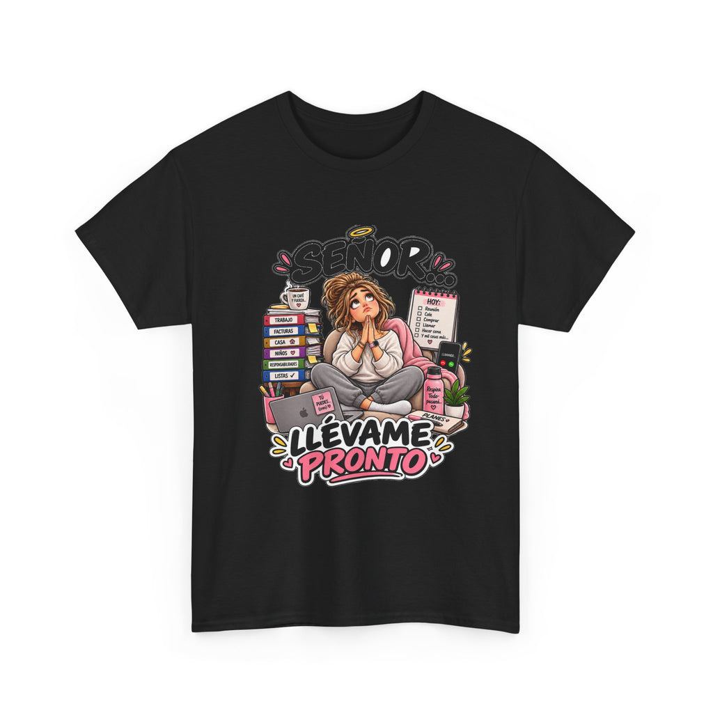Camiseta "Señor pronto chica" | Frase divertida