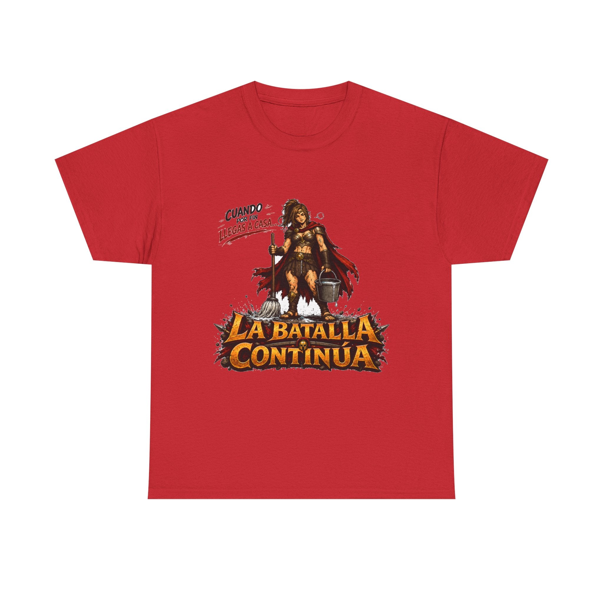 Camiseta "Batalla continua chica" | Frase divertida