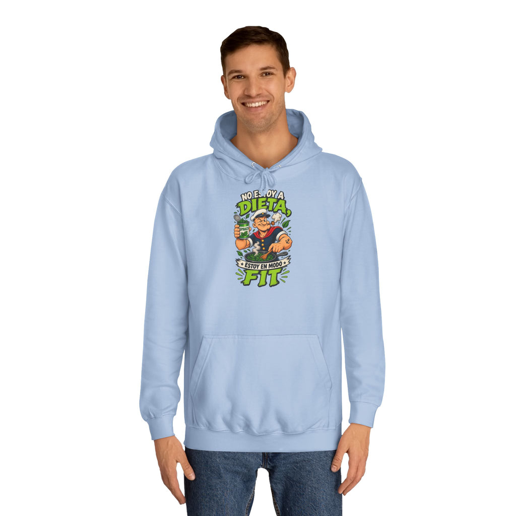 Sudadera "Dieta popeye fit" | Humor con actitud
