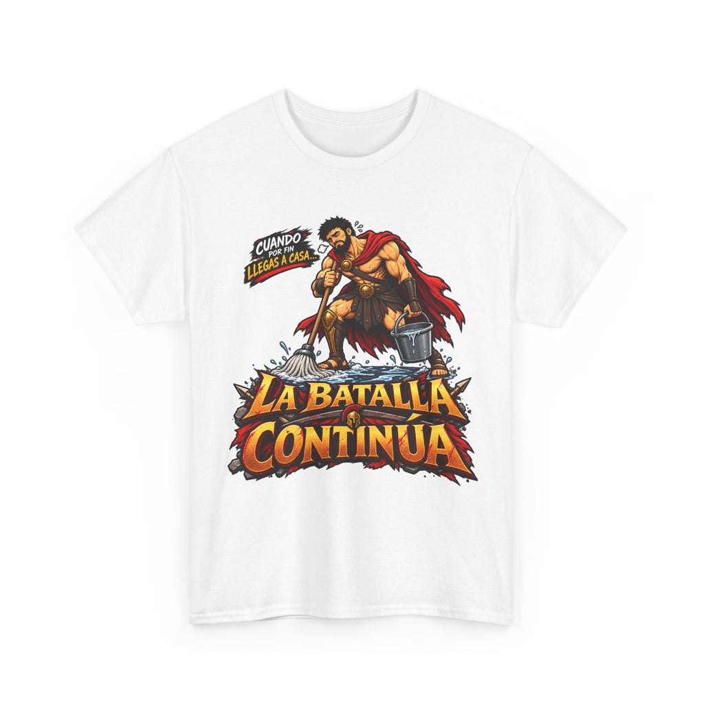 Camiseta "Batalla continua chico" | Frase divertida