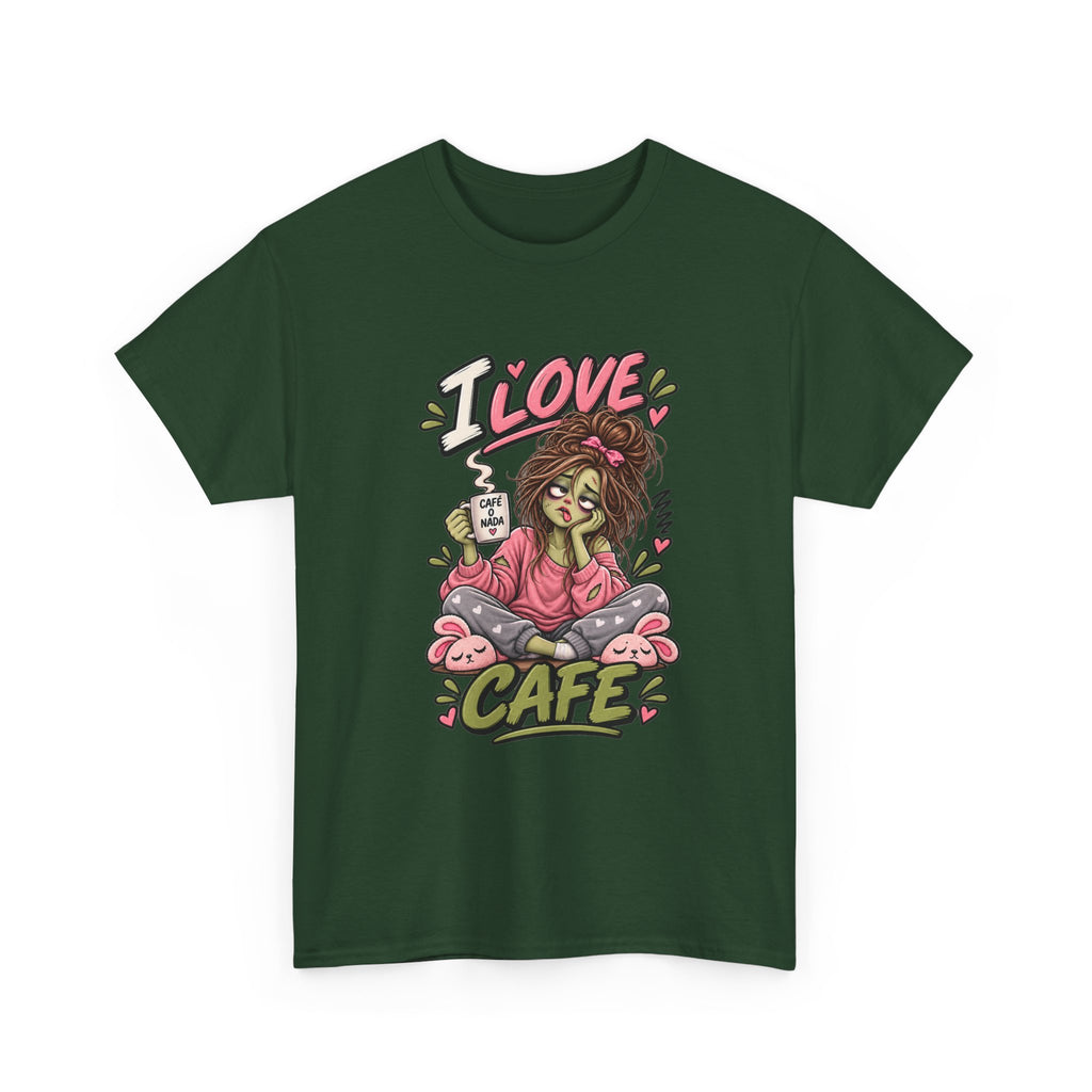 Camiseta "Love cafe" | Frase divertida