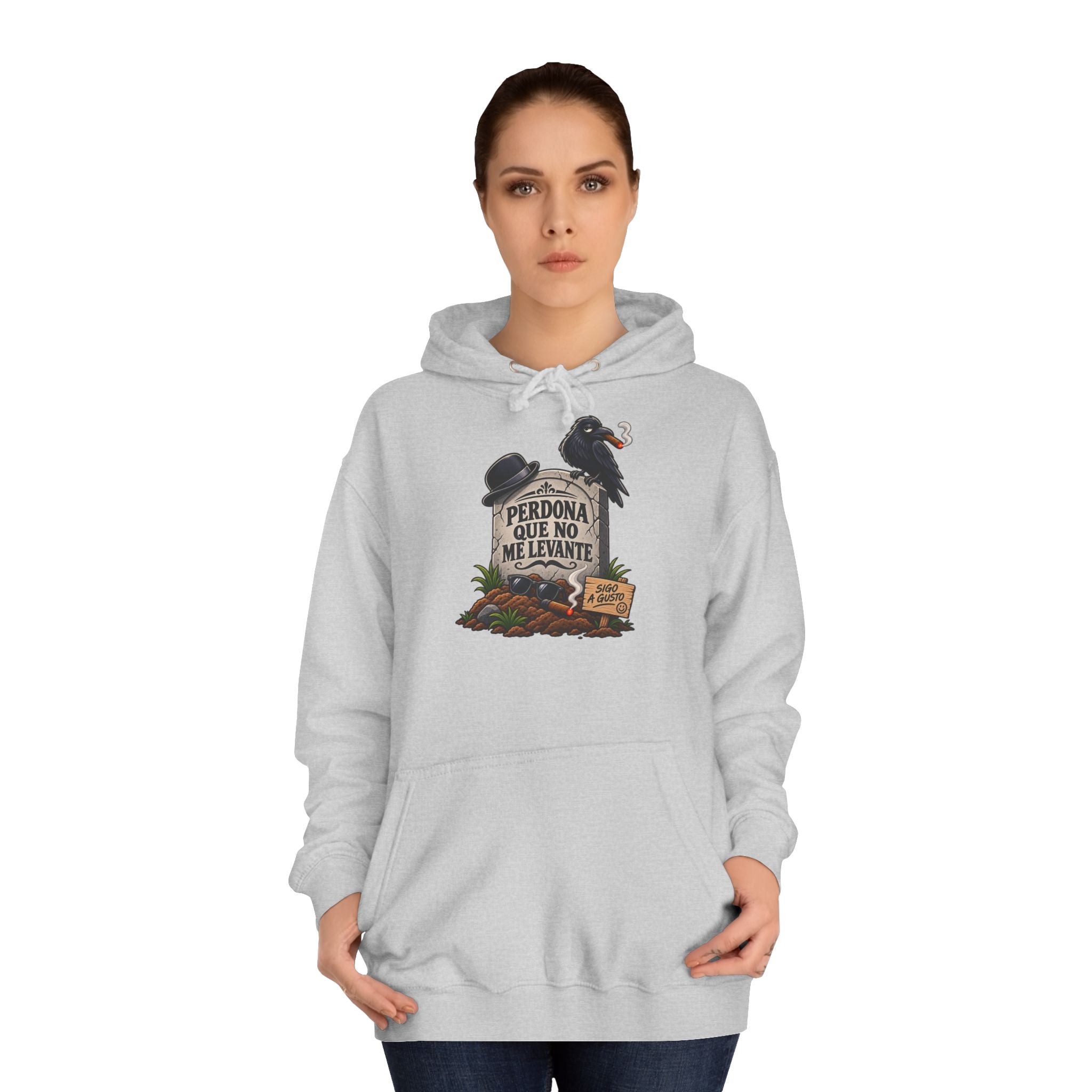 Sudadera "Perdona que no me levante" | Humor con actitud